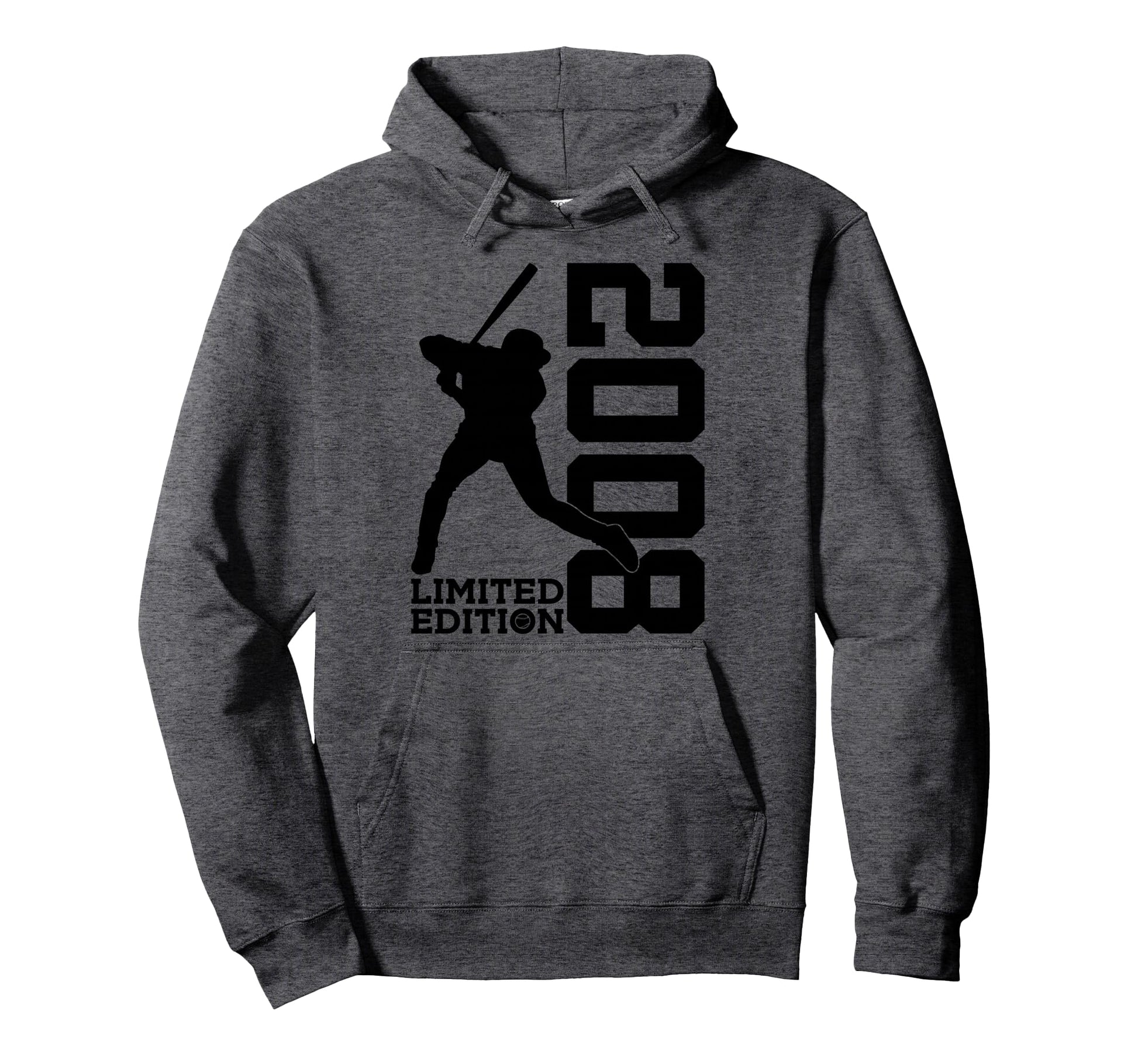 18Th Birthday Baseball 2008 Hoodie - Novelty Apparel Unisex - T-Shirt, Sweatshirt, Hoodie