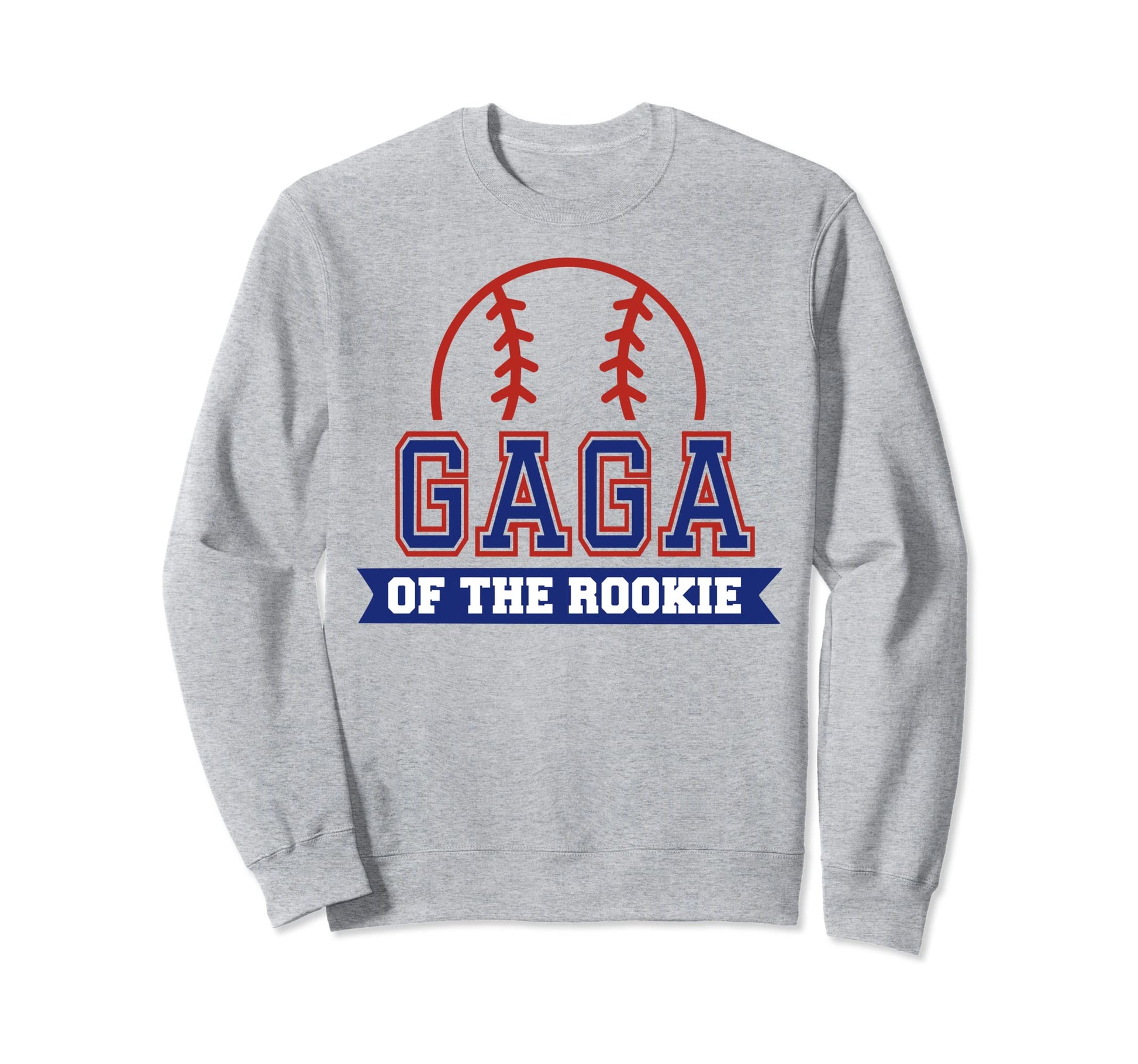 Gaga Rookie 1St Birthday Baseball Sweatshirt - Minimalist Print Unisex - T-Shirt, Sweatshirt, Hoodie