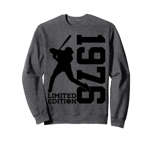 50Th Birthday Baseball 1976 Sweatshirt - Streetwear Style Men Women - T-Shirt, Sweatshirt, Hoodie