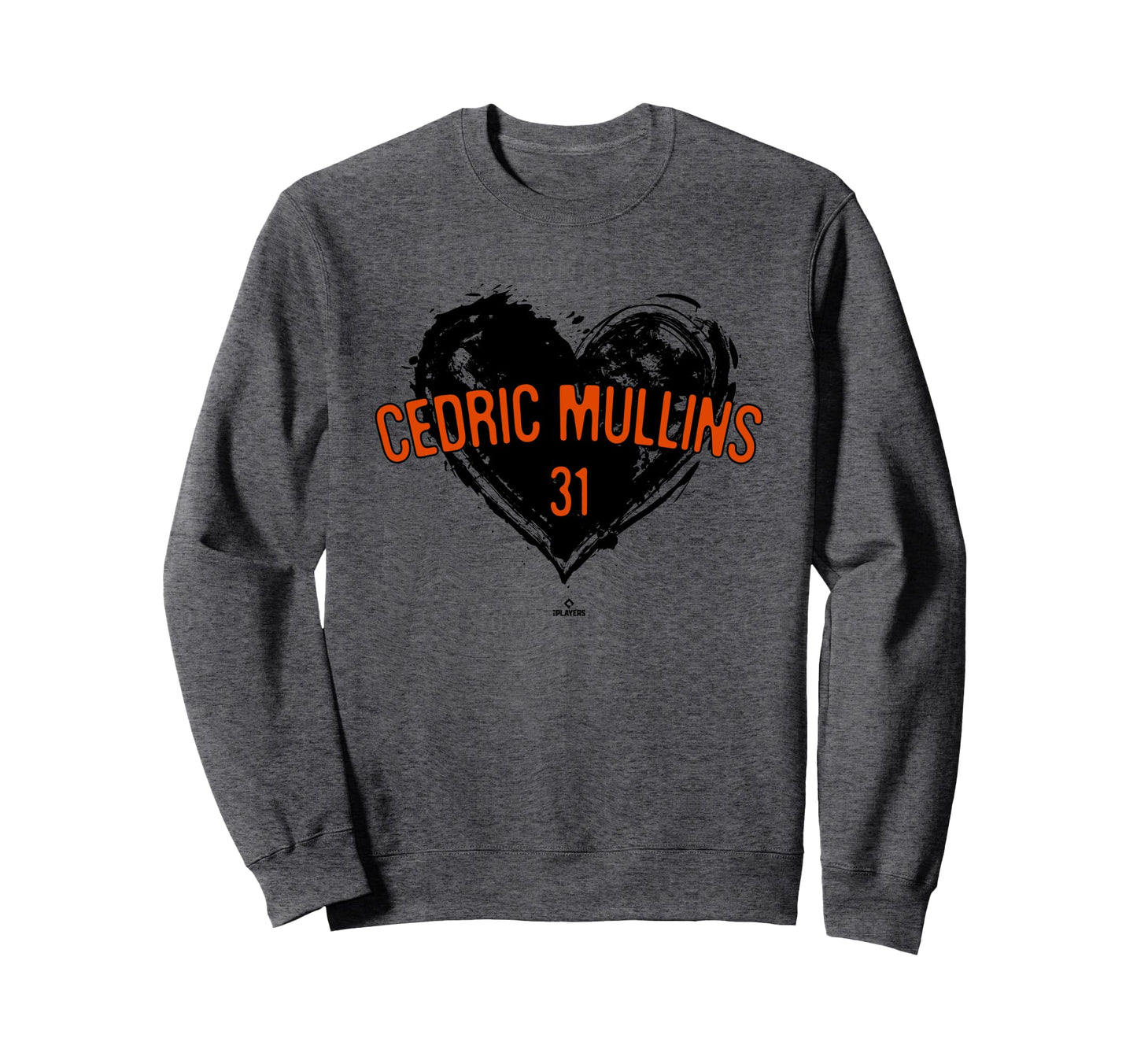 Distressed Heart Cedric Mullins Sweatshirt - Streetwear Style Men Women - T-Shirt, Sweatshirt, Hoodie