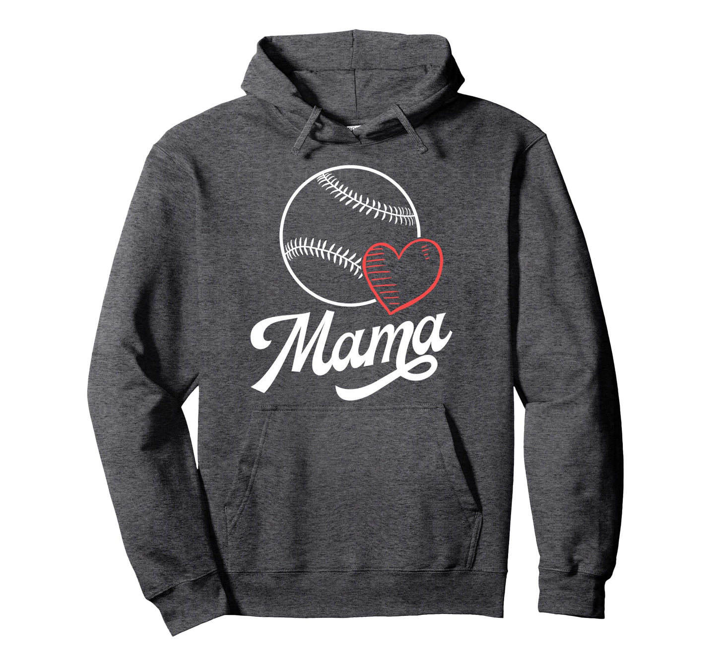 Baseball Mama Shirts Heart Son Daughter Hoodie - Aesthetic Graphic Unisex - T-Shirt, Sweatshirt, Hoodie