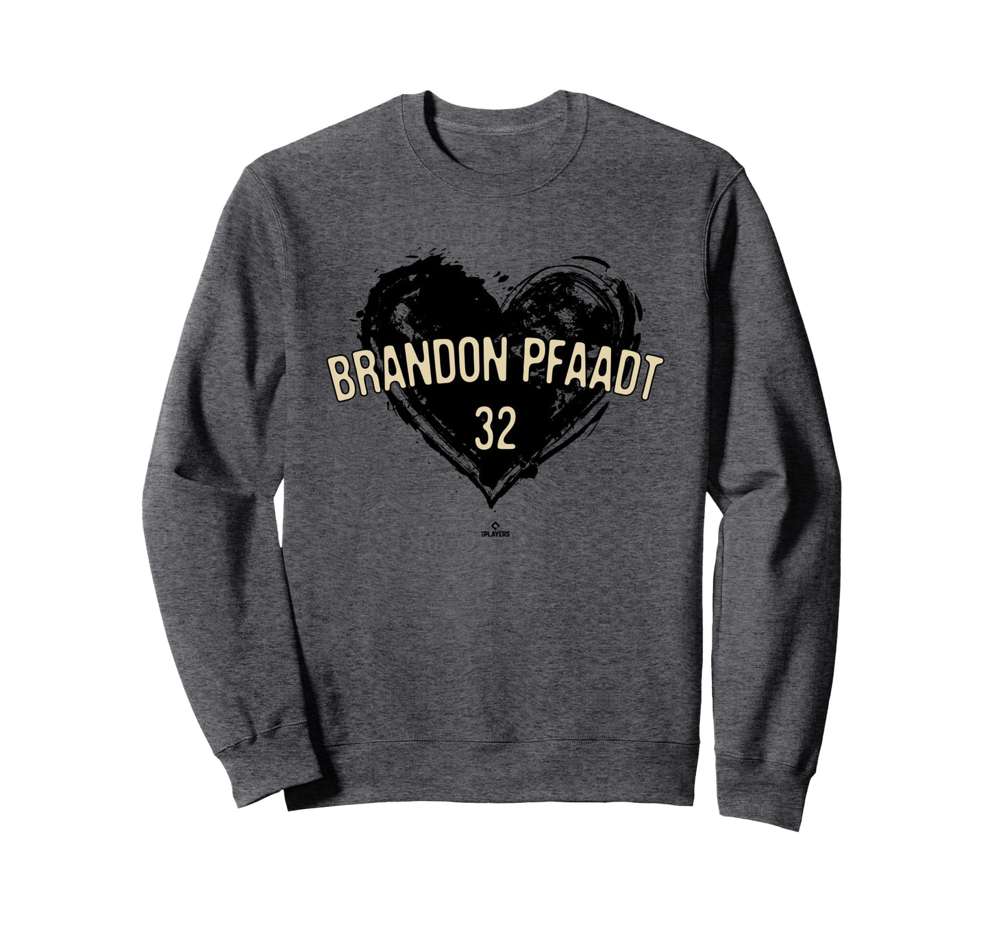 Distressed Heart Brandon Pfaadt Sweatshirt - Novelty Apparel for Adults - T-Shirt, Sweatshirt, Hoodie