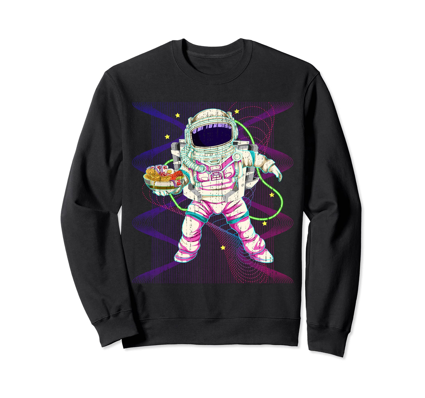 Japanese Ramen Vaporwave Sweatshirt - Streetwear Style for Adults - T-Shirt, Sweatshirt, Hoodie