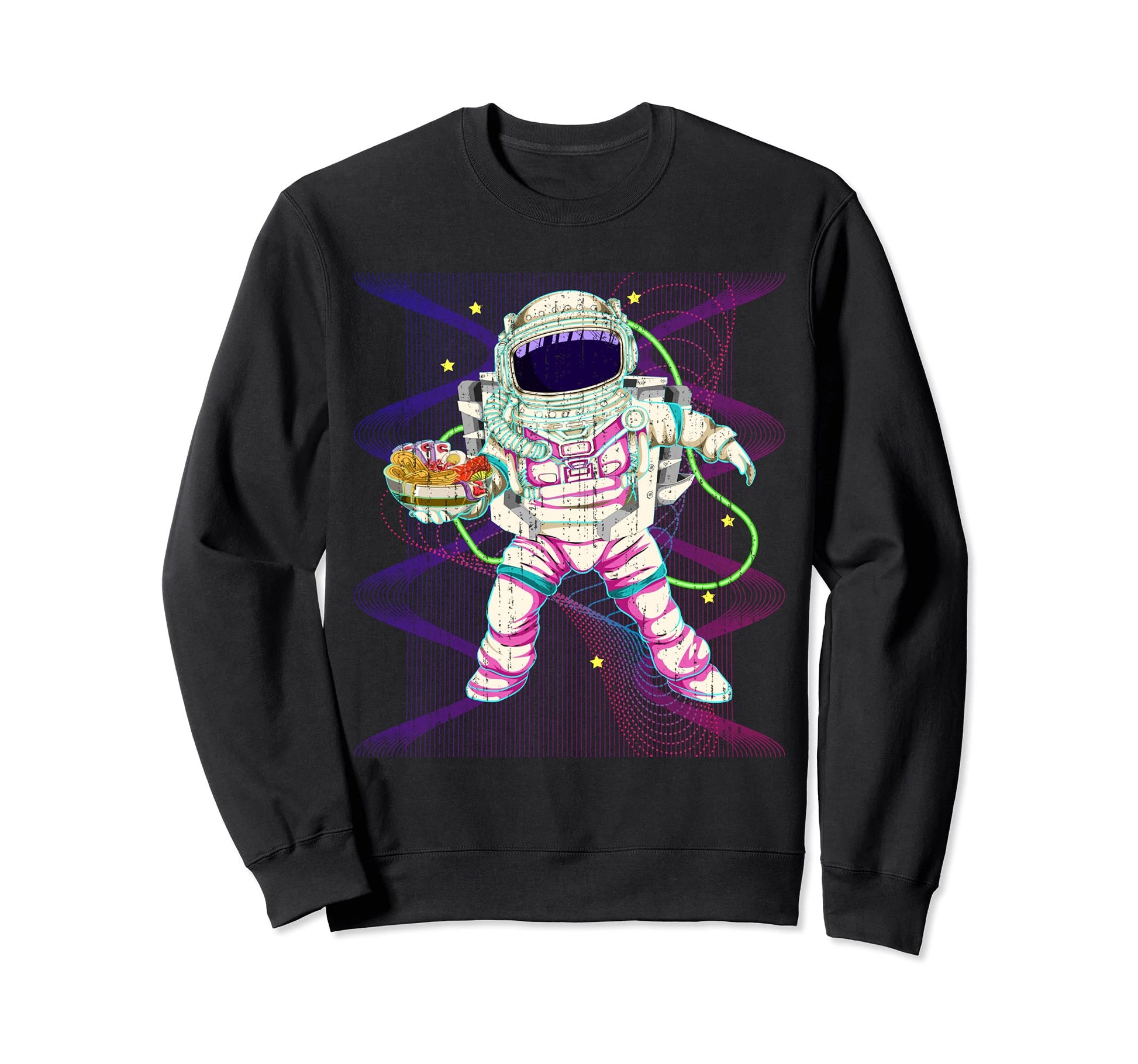 Japanese Ramen Vaporwave Sweatshirt - Streetwear Style for Adults - T-Shirt, Sweatshirt, Hoodie