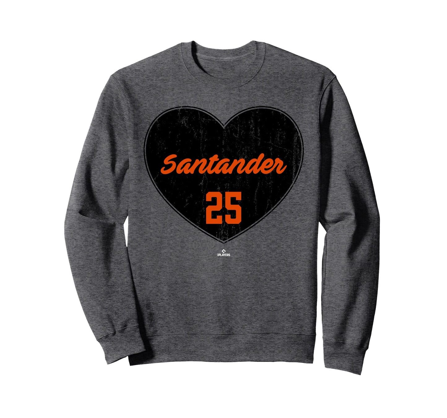 Distressed Heart Anthony Santander Sweatshirt - Trendy Graphic Unisex - T-Shirt, Sweatshirt, Hoodie