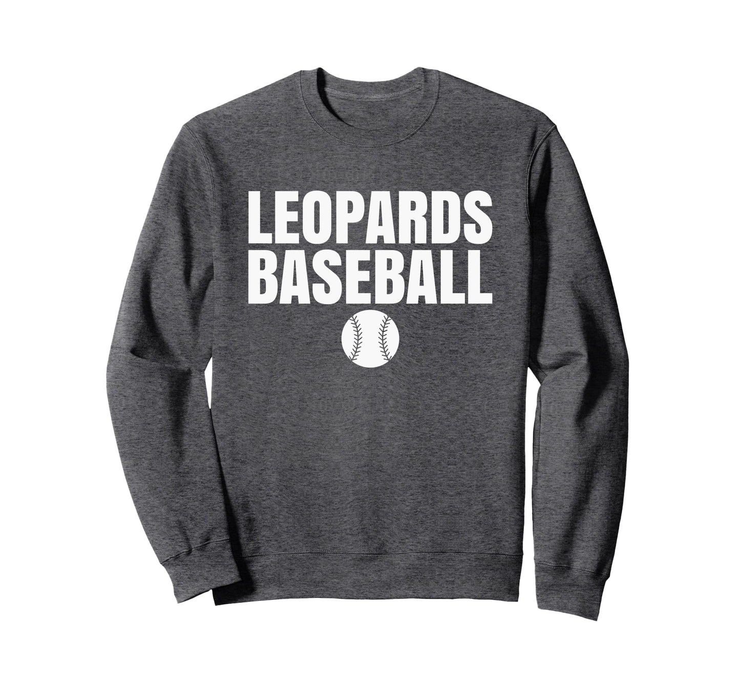 Belle Vernon Area Leopards Baseball Sweatshirt - Trendy Graphic for Adults - T-Shirt, Sweatshirt, Hoodie