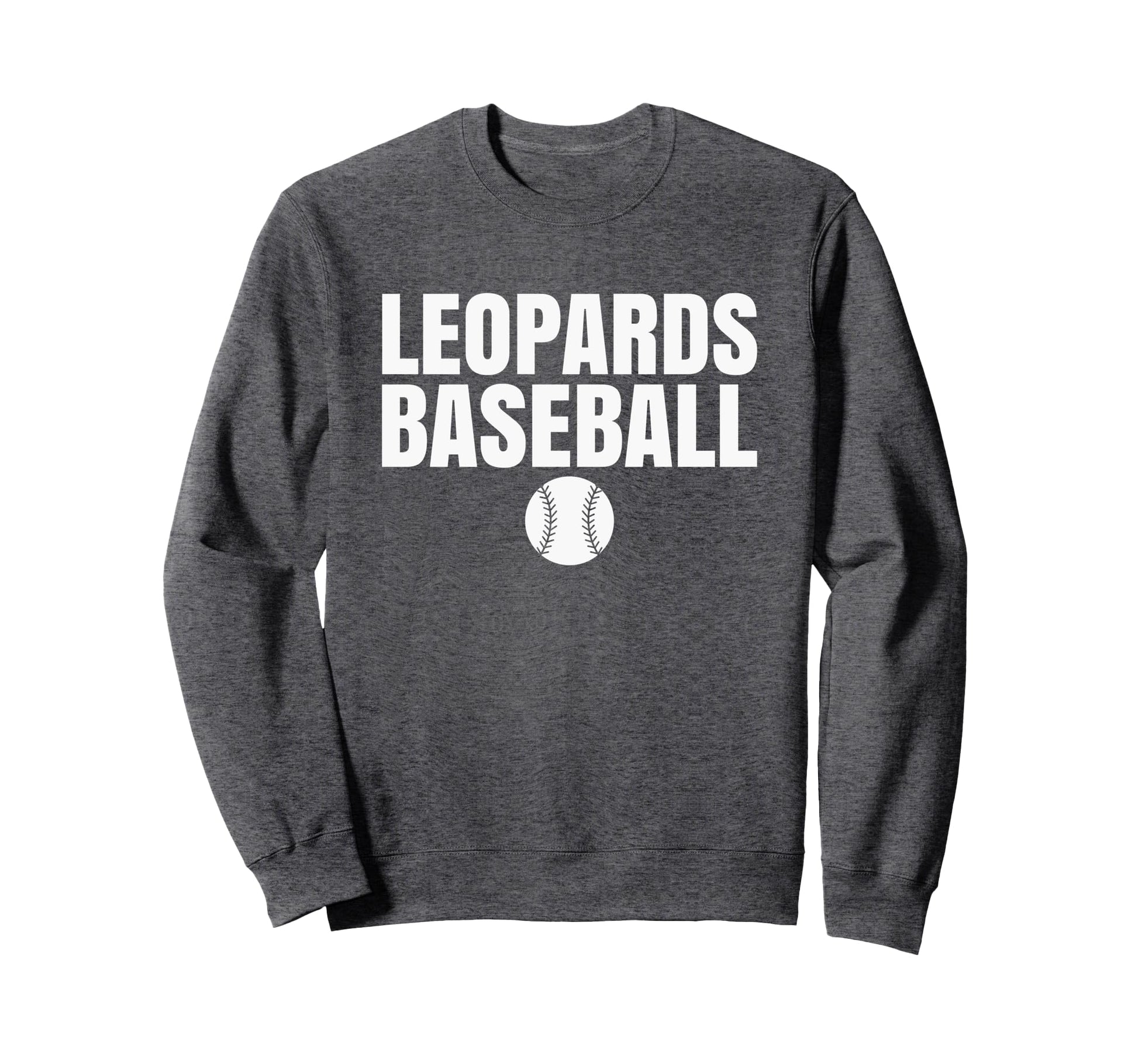 Belle Vernon Area Leopards Baseball Sweatshirt - Trendy Graphic for Adults - T-Shirt, Sweatshirt, Hoodie