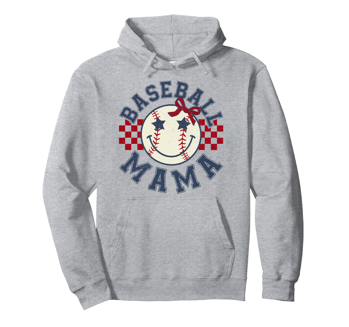 Baseball Mama Coquette Bow Game Day Hoodie - Trendy Graphic Unisex - T-Shirt, Sweatshirt, Hoodie