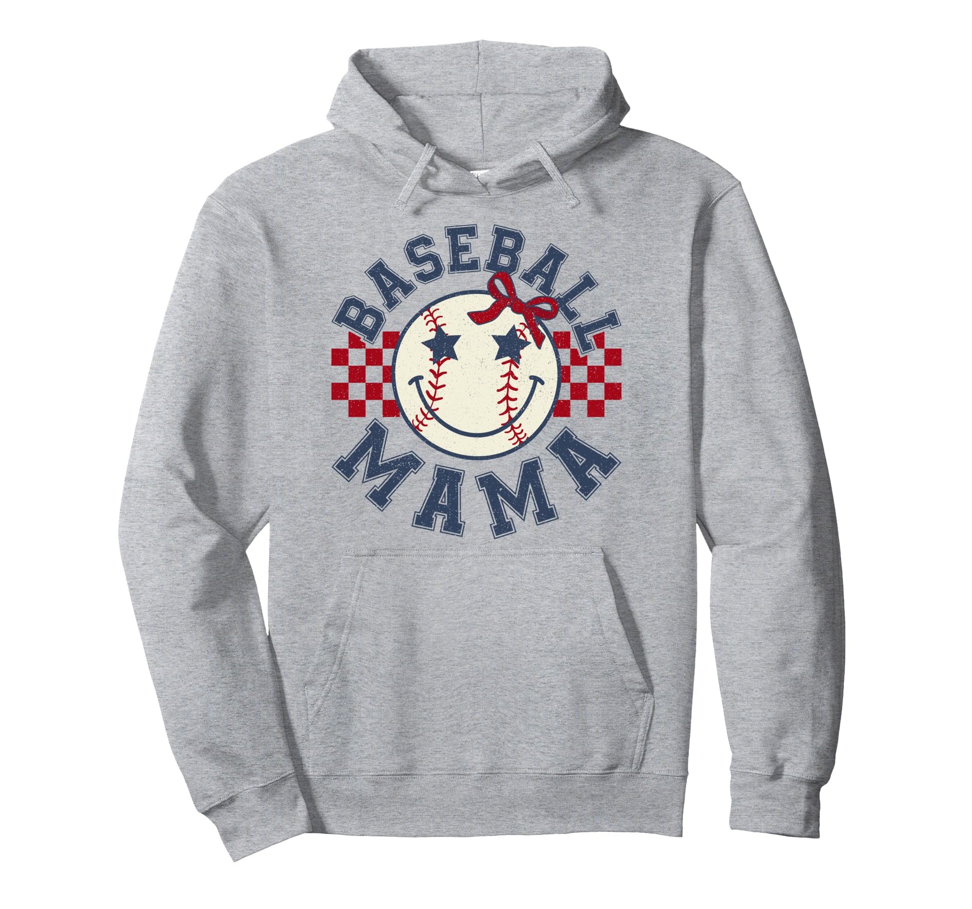 Baseball Mama Coquette Bow Game Day Hoodie - Trendy Graphic Unisex - T-Shirt, Sweatshirt, Hoodie