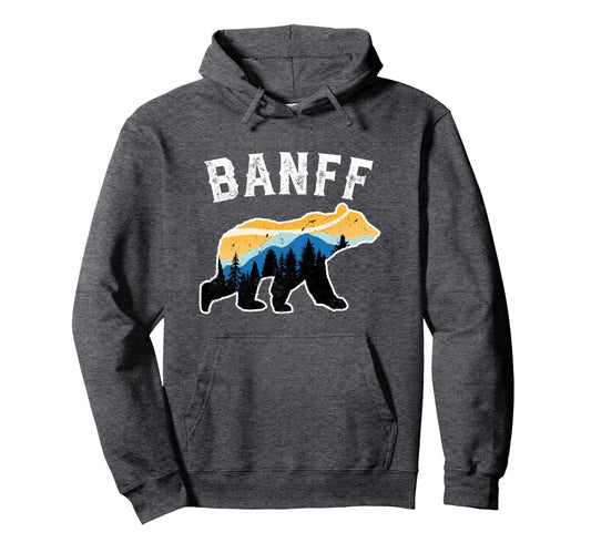 Banff Canadian National Park Souvenir Banff Hoodie - Unique Graphic Unisex - T-Shirt, Sweatshirt, Hoodie