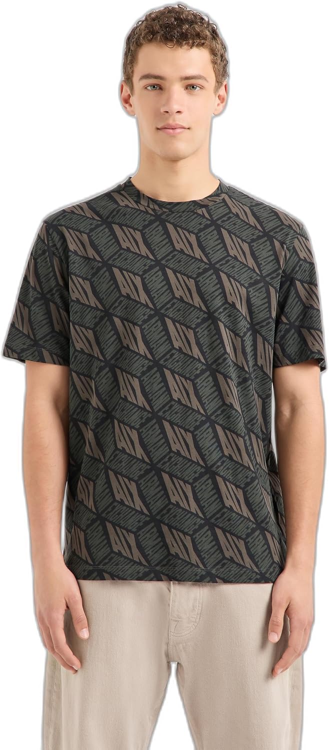 Men's All Over Logo Creating 3D Effect Print Regular - Adult & Kids T-Shirts, Sweatshirts & Hoodies apparel design preview 1