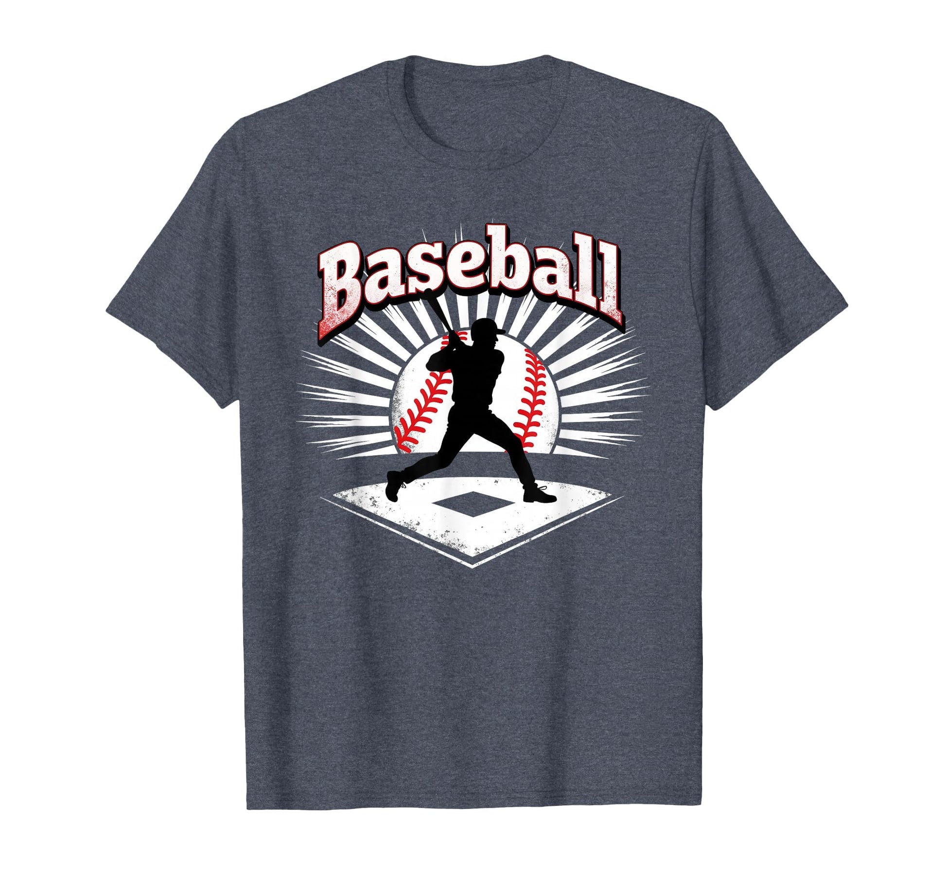 Baseball Slugger Home Run Hero Fan T-Shirt - Unique Graphic for Adults - T-Shirt, Sweatshirt, Hoodie