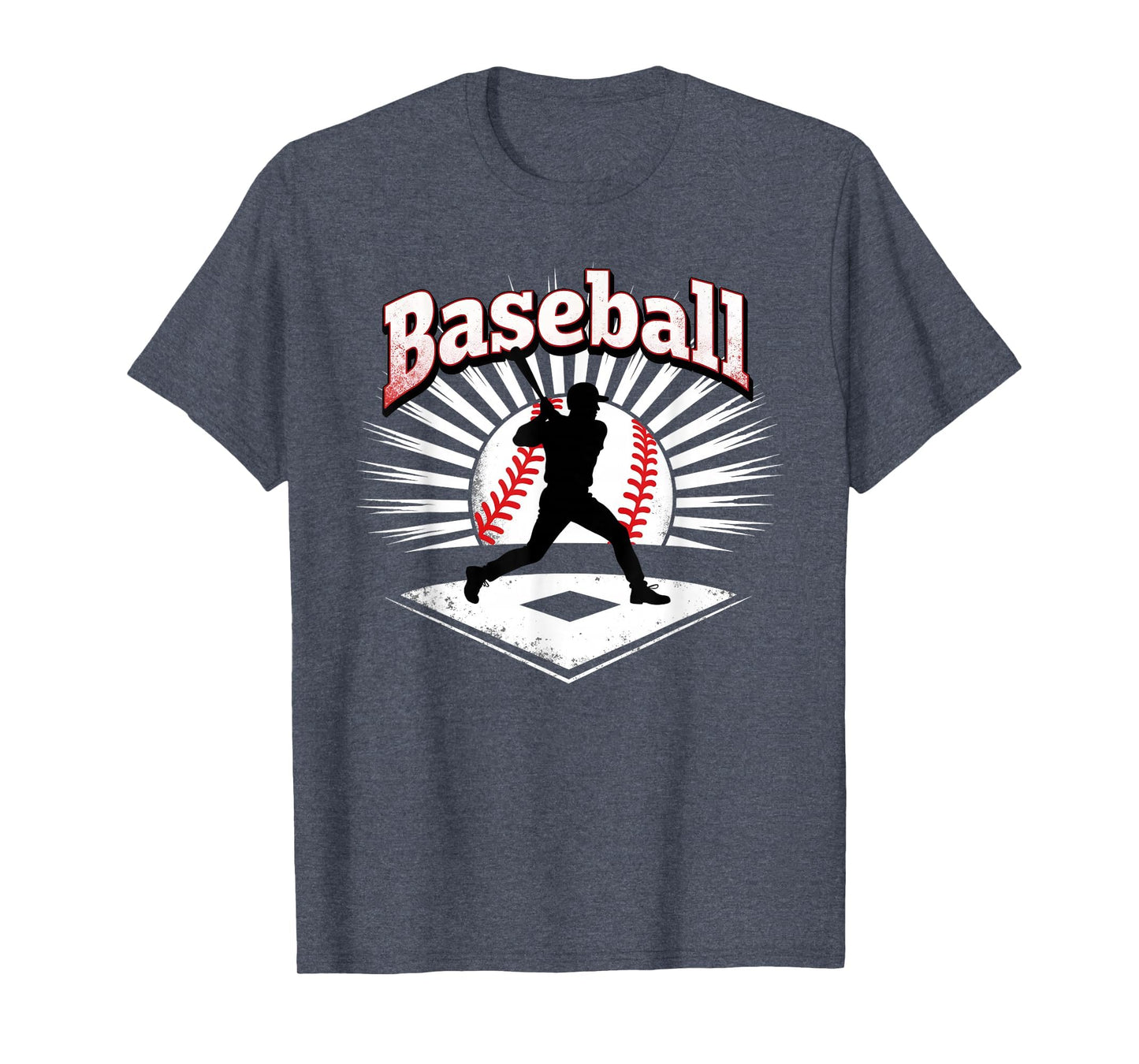 Baseball Slugger Home Run Hero Fan Gift T-Shirt - Unique Graphic Men Women - T-Shirt, Sweatshirt, Hoodie