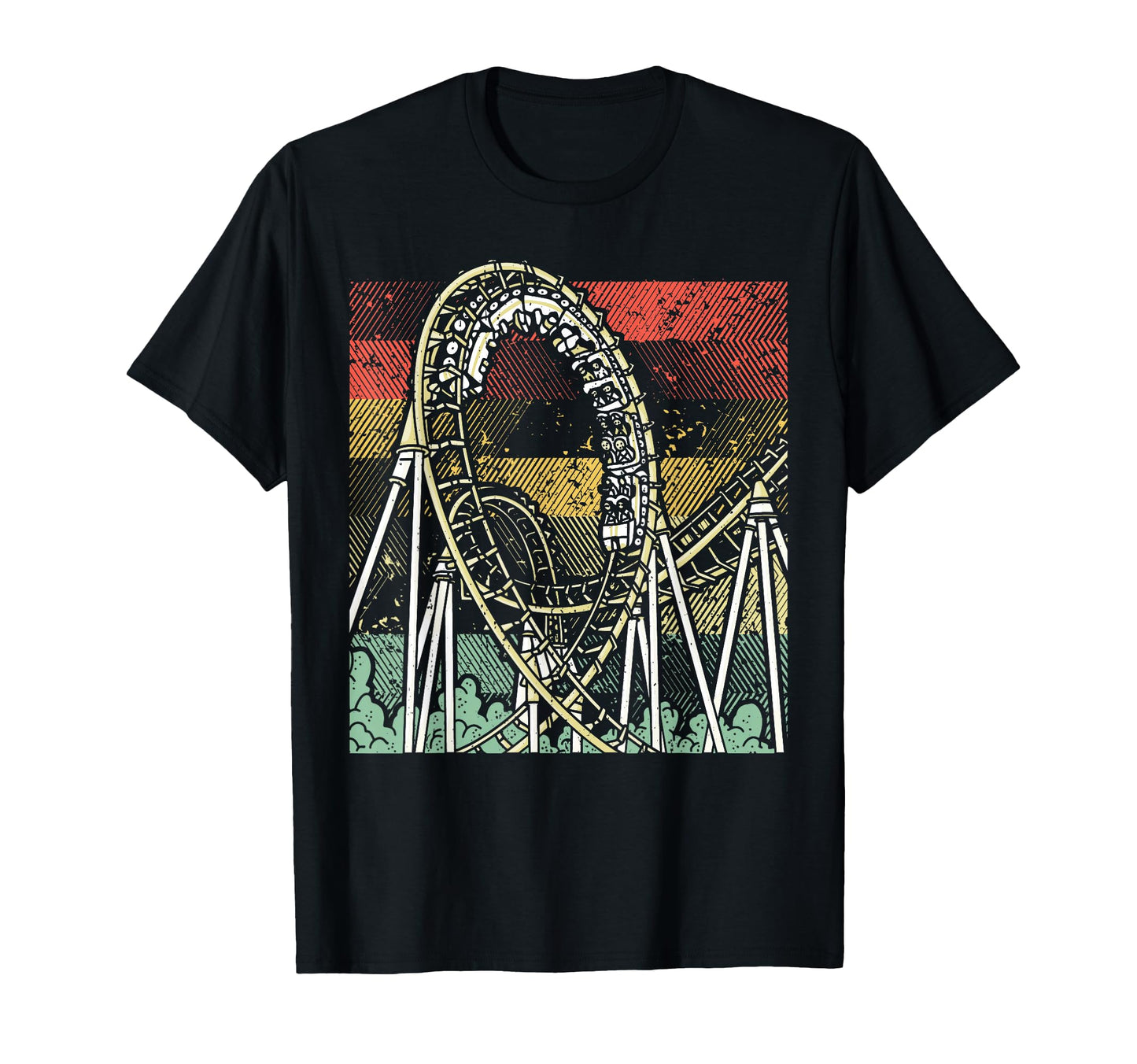 Roller Coaster Gifts Amusement Park T-Shirt - Graphic Print Unisex - T-Shirt, Sweatshirt, Hoodie