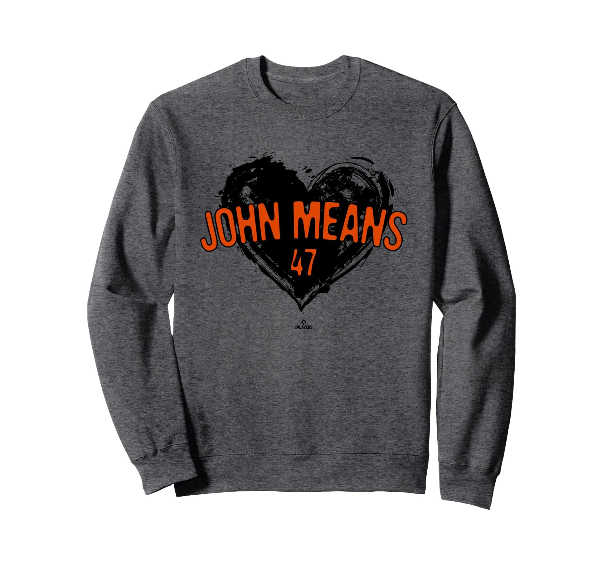 Distressed Heart John Means Sweatshirt - Fun Novelty Design for Adults - T-Shirt, Sweatshirt, Hoodie