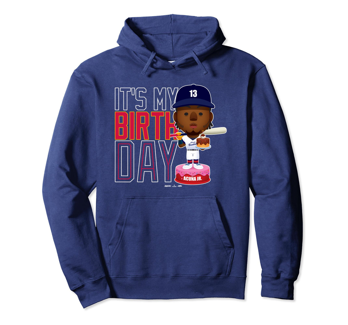 Ronald Acu Jr Atlanta Baseball Birthday Hoodie - Minimalist Print Unisex - T-Shirt, Sweatshirt, Hoodie
