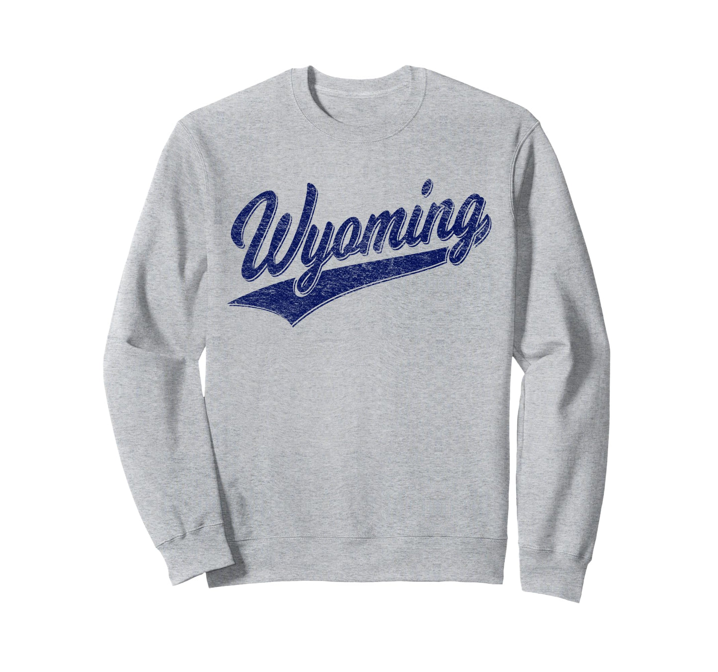 Wyoming Varsity Script Sports Jersey Sweatshirt - Fun Novelty Design Unisex - T-Shirt, Sweatshirt, Hoodie