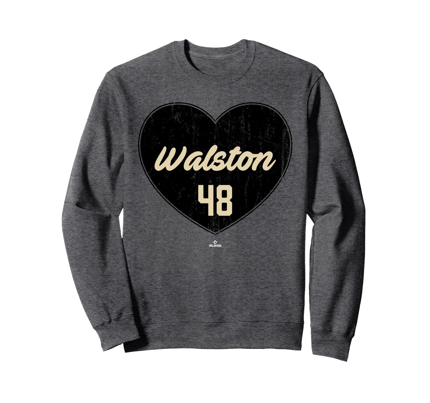 Distressed Heart Blake Walston Sweatshirt - Fun Novelty Design for Adults - T-Shirt, Sweatshirt, Hoodie