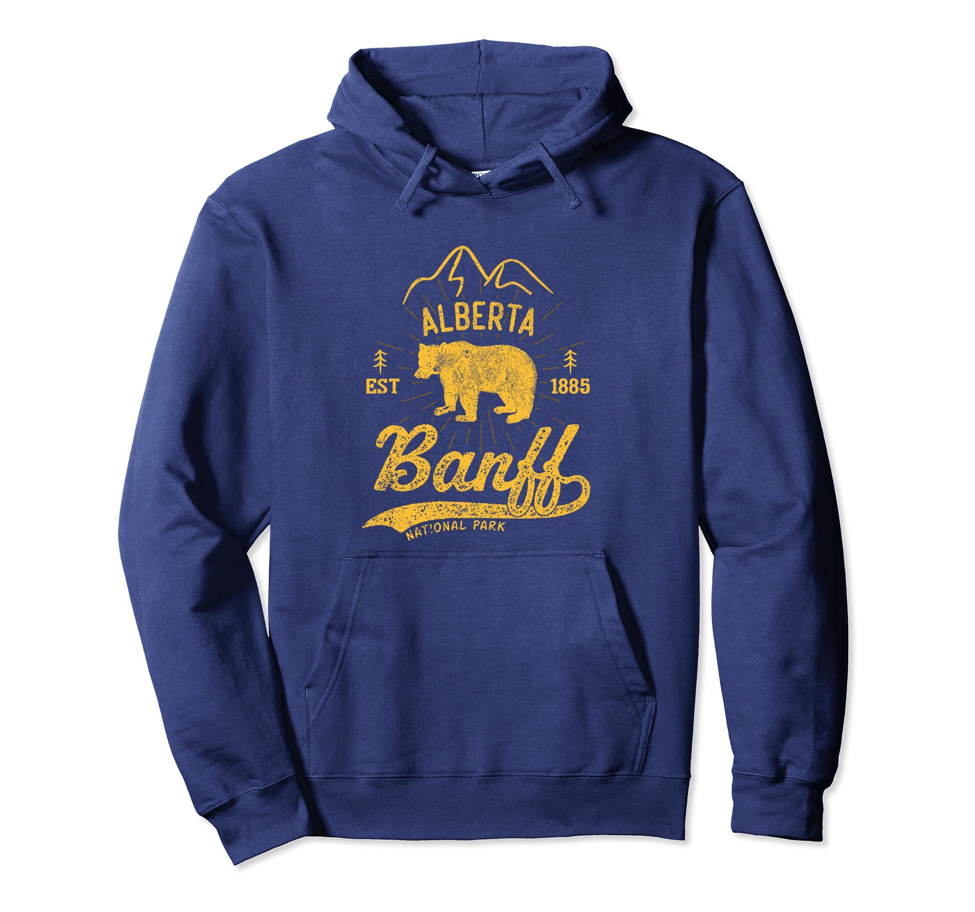Banff Canadian National Park Souvenir Hoodie - Trendy Graphic Men Women - T-Shirt, Sweatshirt, Hoodie