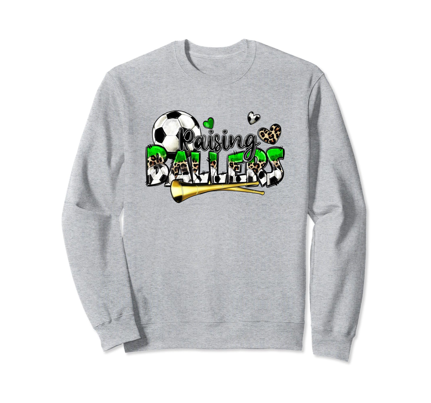 Raising Ballers Baseball Love Sweatshirt - Trendy Graphic Unisex - T-Shirt, Sweatshirt, Hoodie