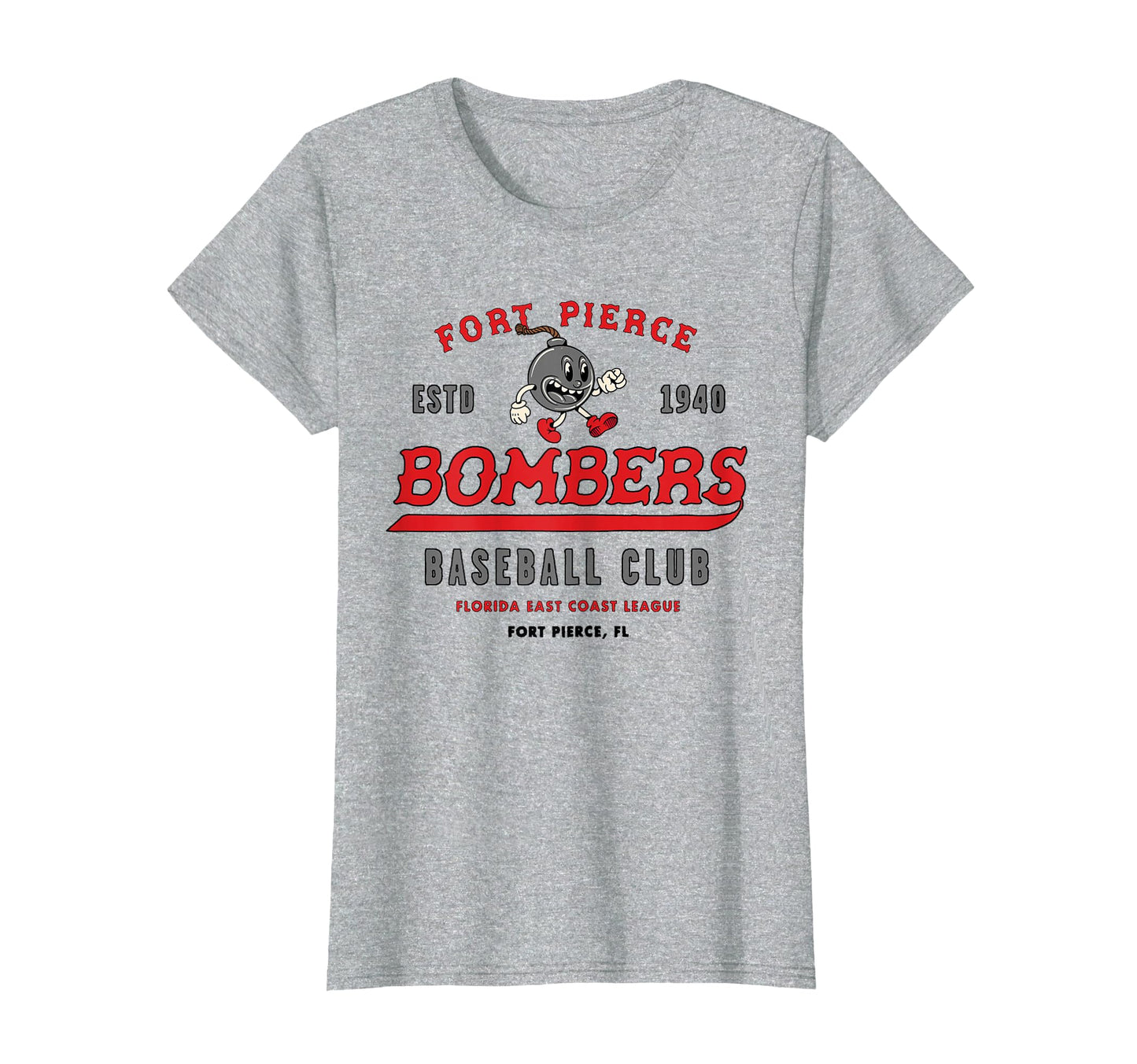 Fort Pierce Florida Bombers Defunct T-Shirt - Novelty Apparel Men Women - T-Shirt, Sweatshirt, Hoodie