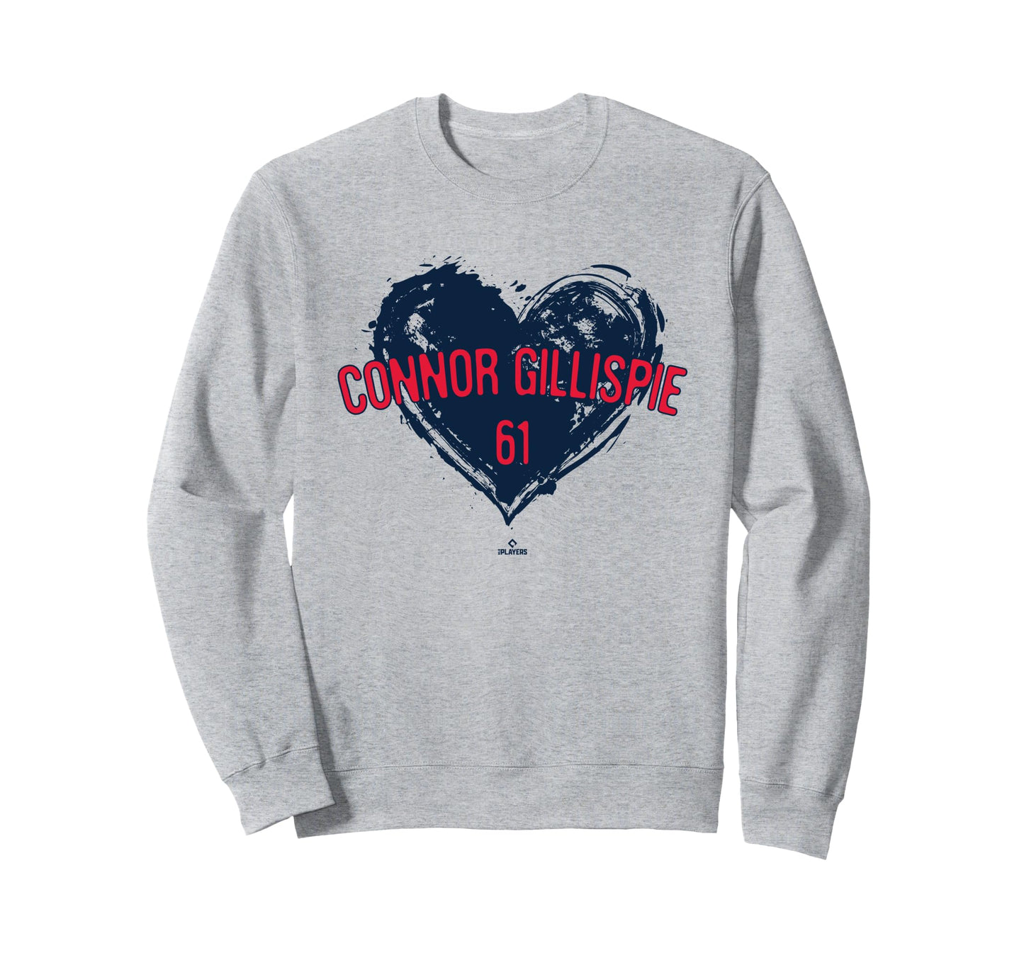 Distressed Heart Connor Sweatshirt - Fun Novelty Design for Adults - T-Shirt, Sweatshirt, Hoodie