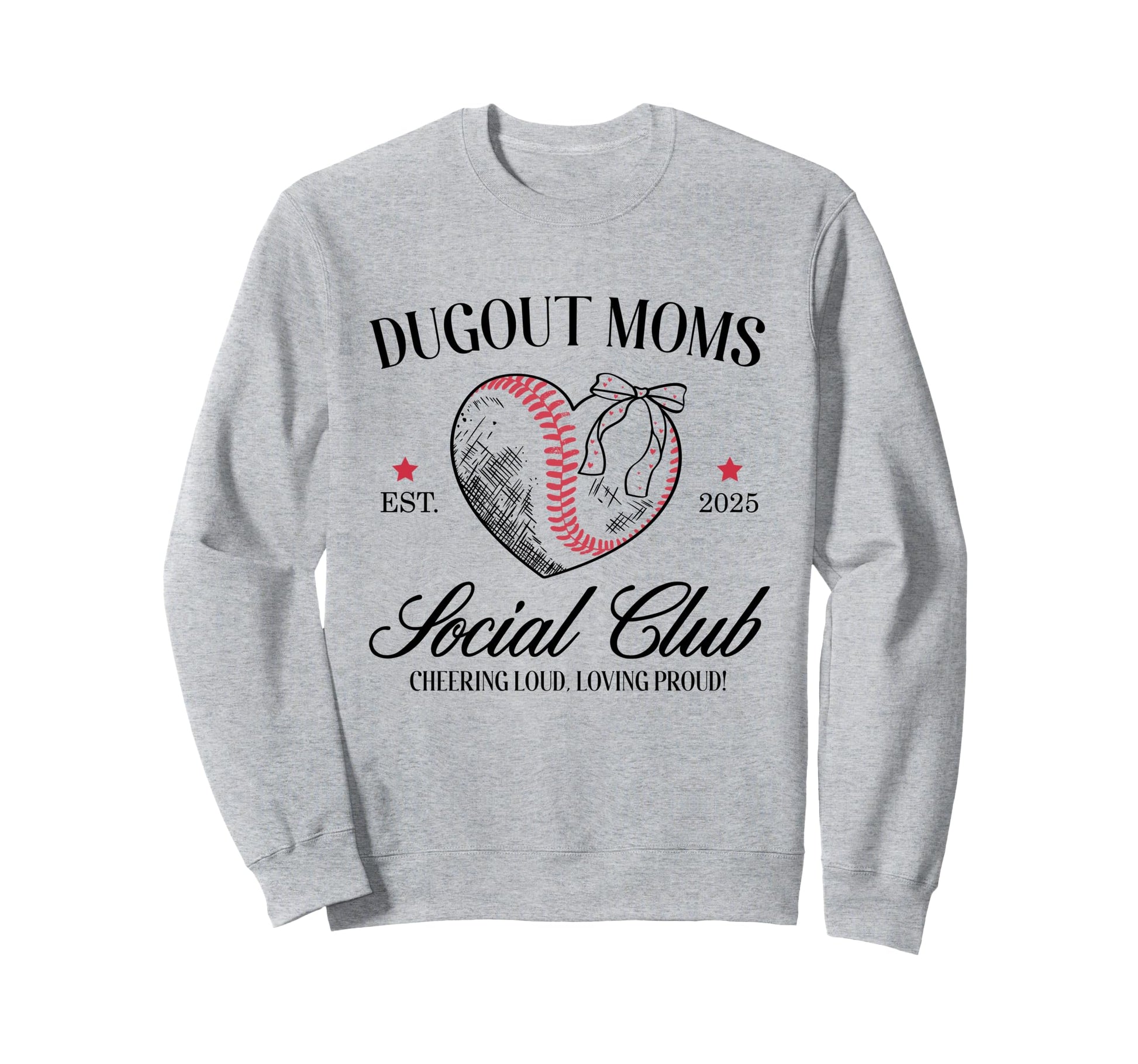 Coquette Dogout Moms Social Club Sweatshirt - Streetwear Style Men Women - T-Shirt, Sweatshirt, Hoodie