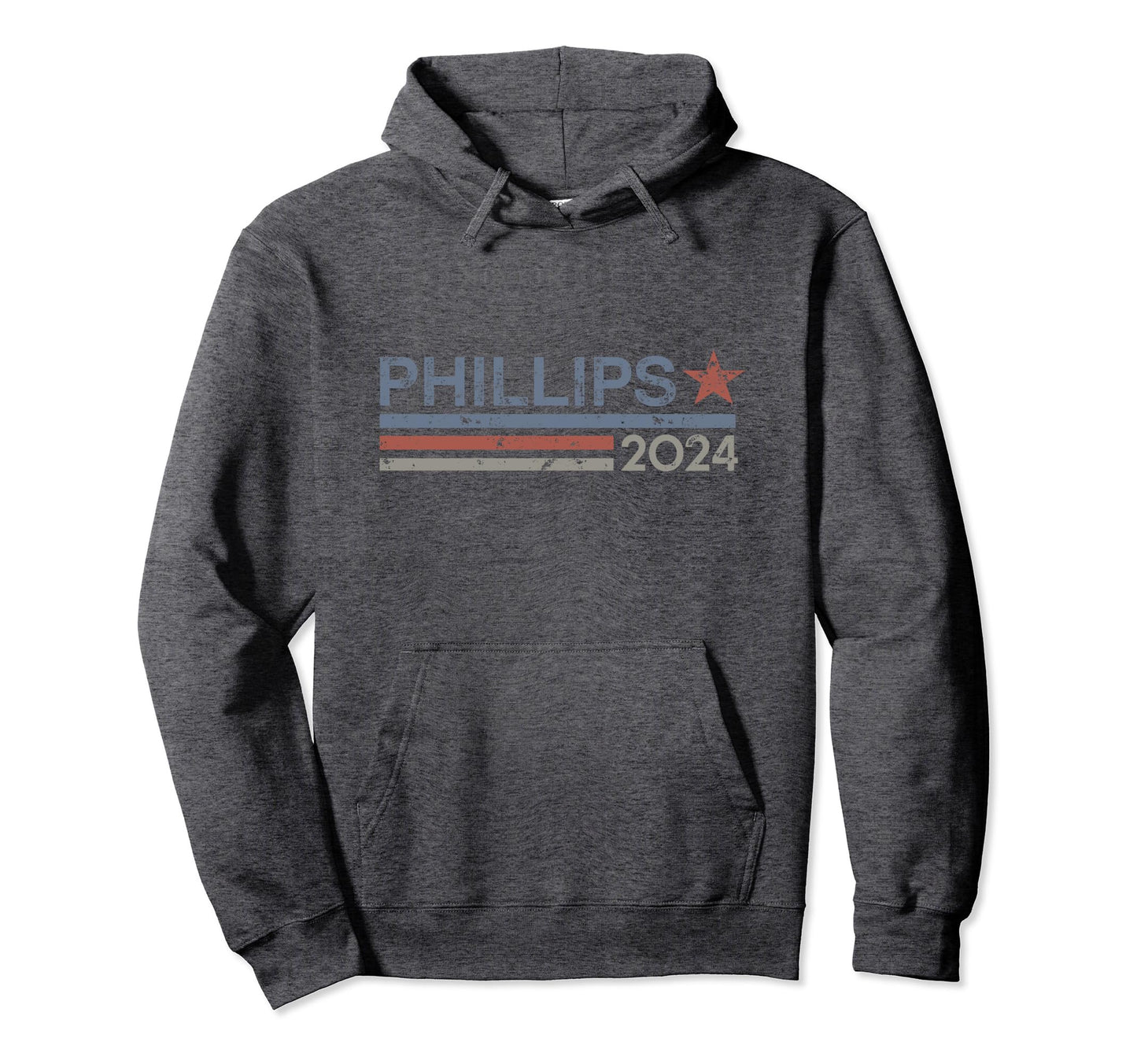 Dean Phillips 2024 President Stripe Hoodie - Streetwear Style for Adults - T-Shirt, Sweatshirt, Hoodie