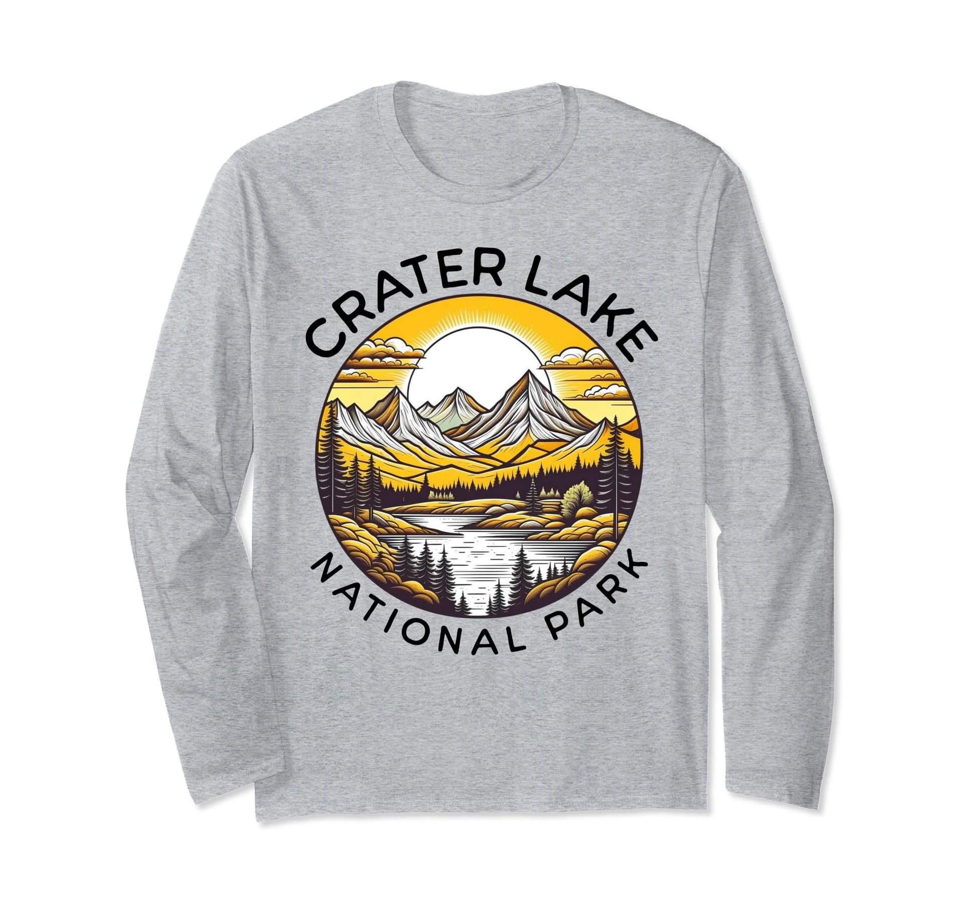 Crater Lake National Park Oregon Usa T-Shirt - Graphic Print Men Women - T-Shirt, Sweatshirt, Hoodie