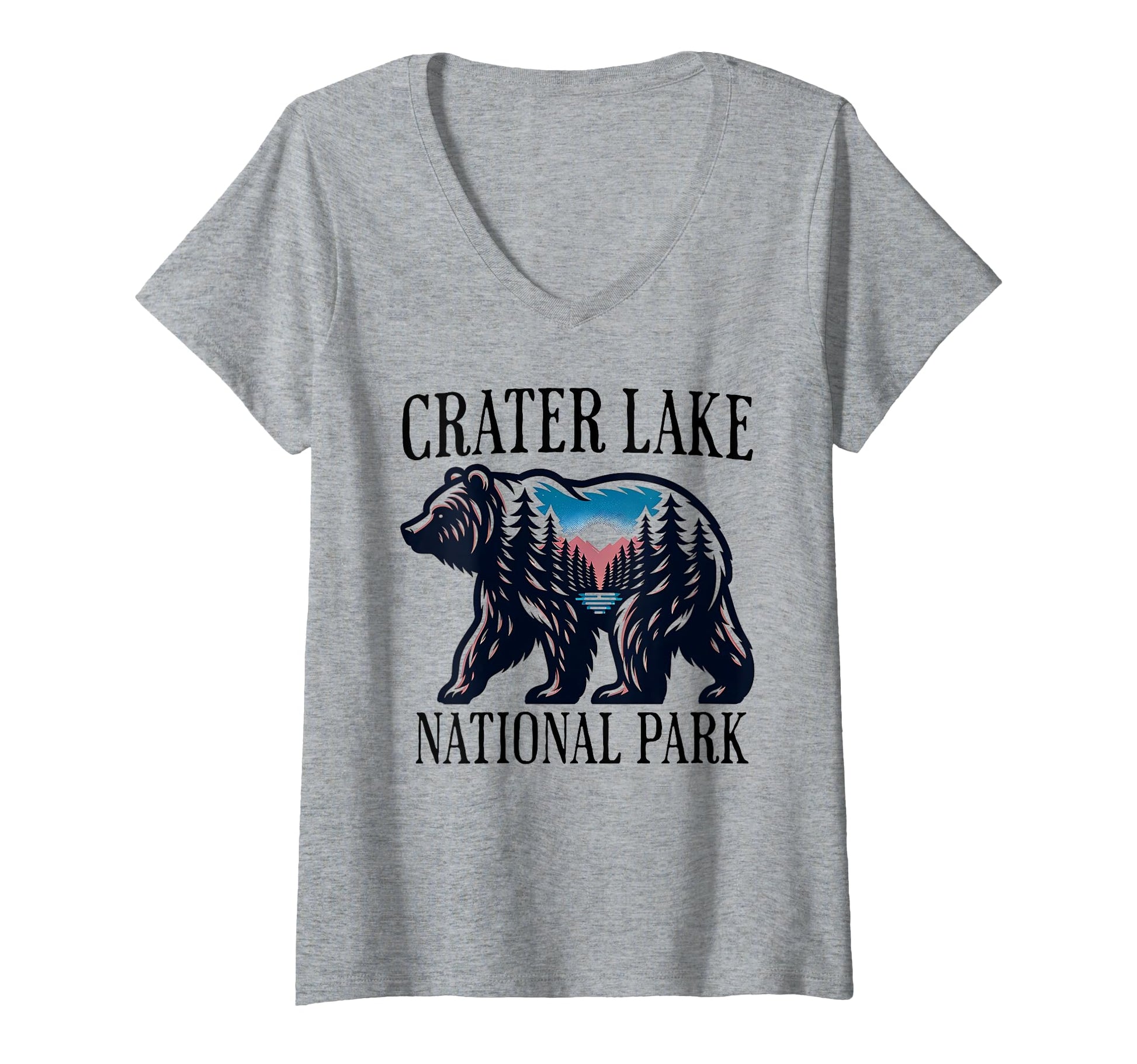 Crater Lake National Park Oregon T-Shirt - Fun Novelty Design Men Women - T-Shirt, Sweatshirt, Hoodie