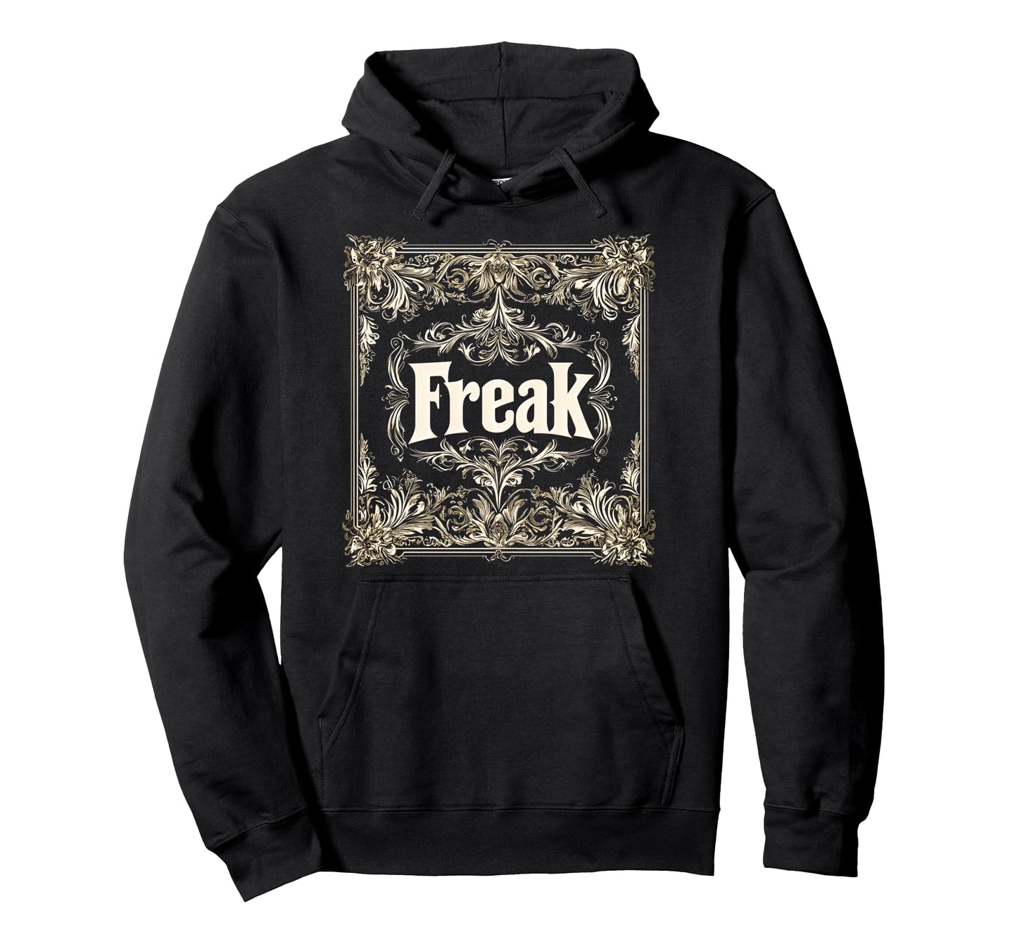 Freak Gothic Alt Grunge Hip Hop Y2K Emo Hoodie - Aesthetic Graphic Unisex - T-Shirt, Sweatshirt, Hoodie