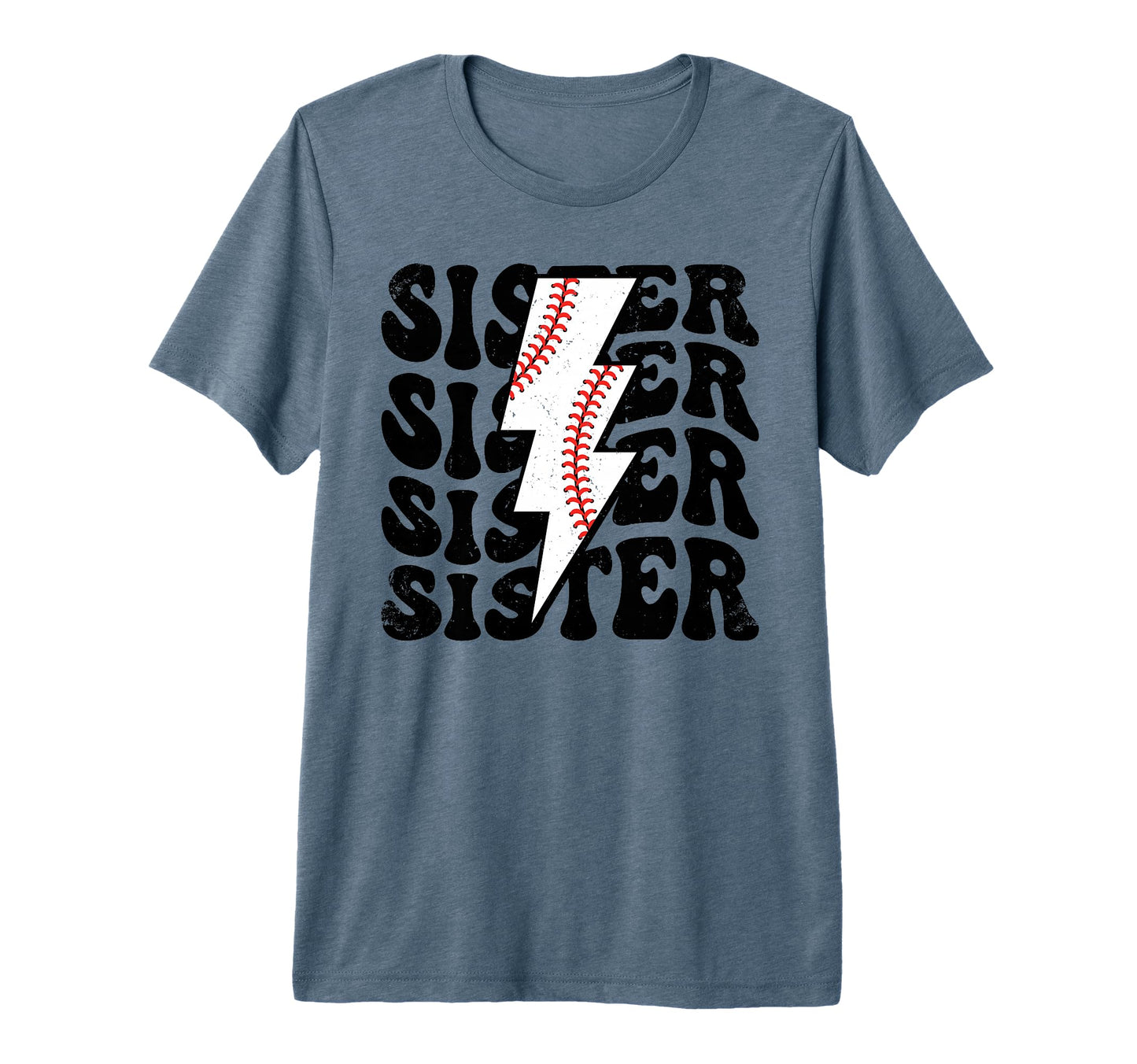 Lightning Groovy Proud Baseball T-Shirt - Minimalist Print for Adults - T-Shirt, Sweatshirt, Hoodie