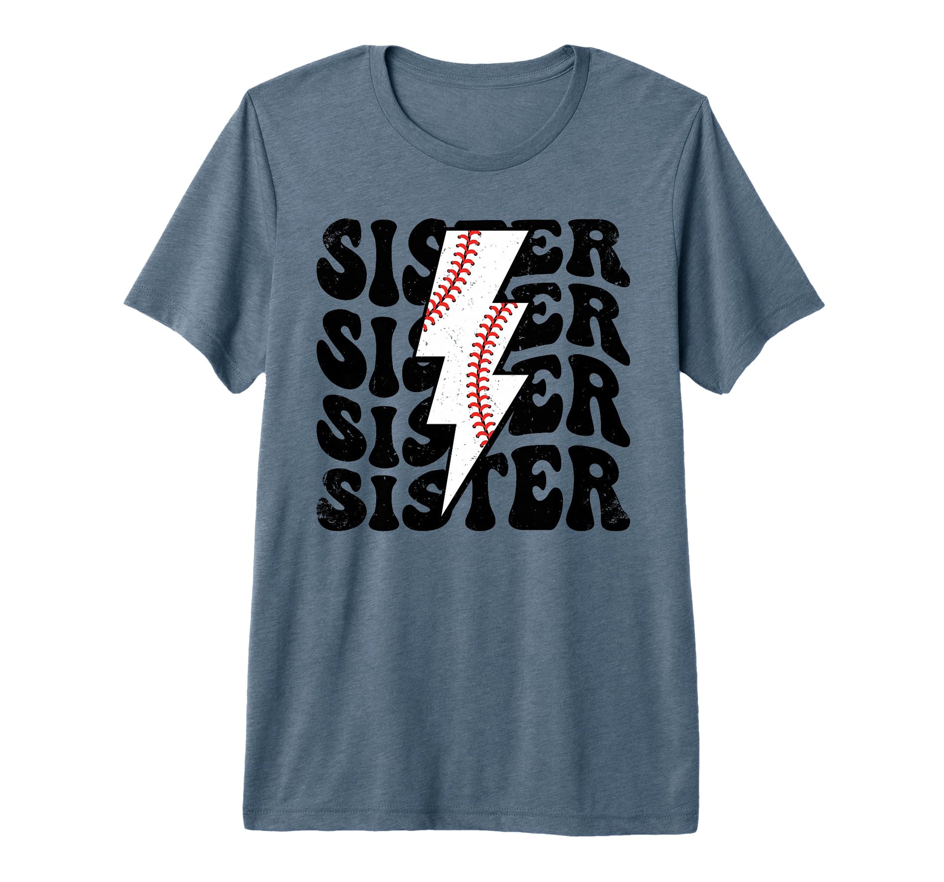 Lightning Groovy Proud Baseball T-Shirt - Minimalist Print for Adults - T-Shirt, Sweatshirt, Hoodie
