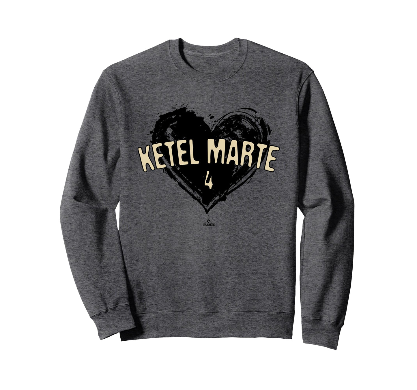 Distressed Heart Ketel Marte Arizona Sweatshirt - Streetwear Style Unisex - T-Shirt, Sweatshirt, Hoodie