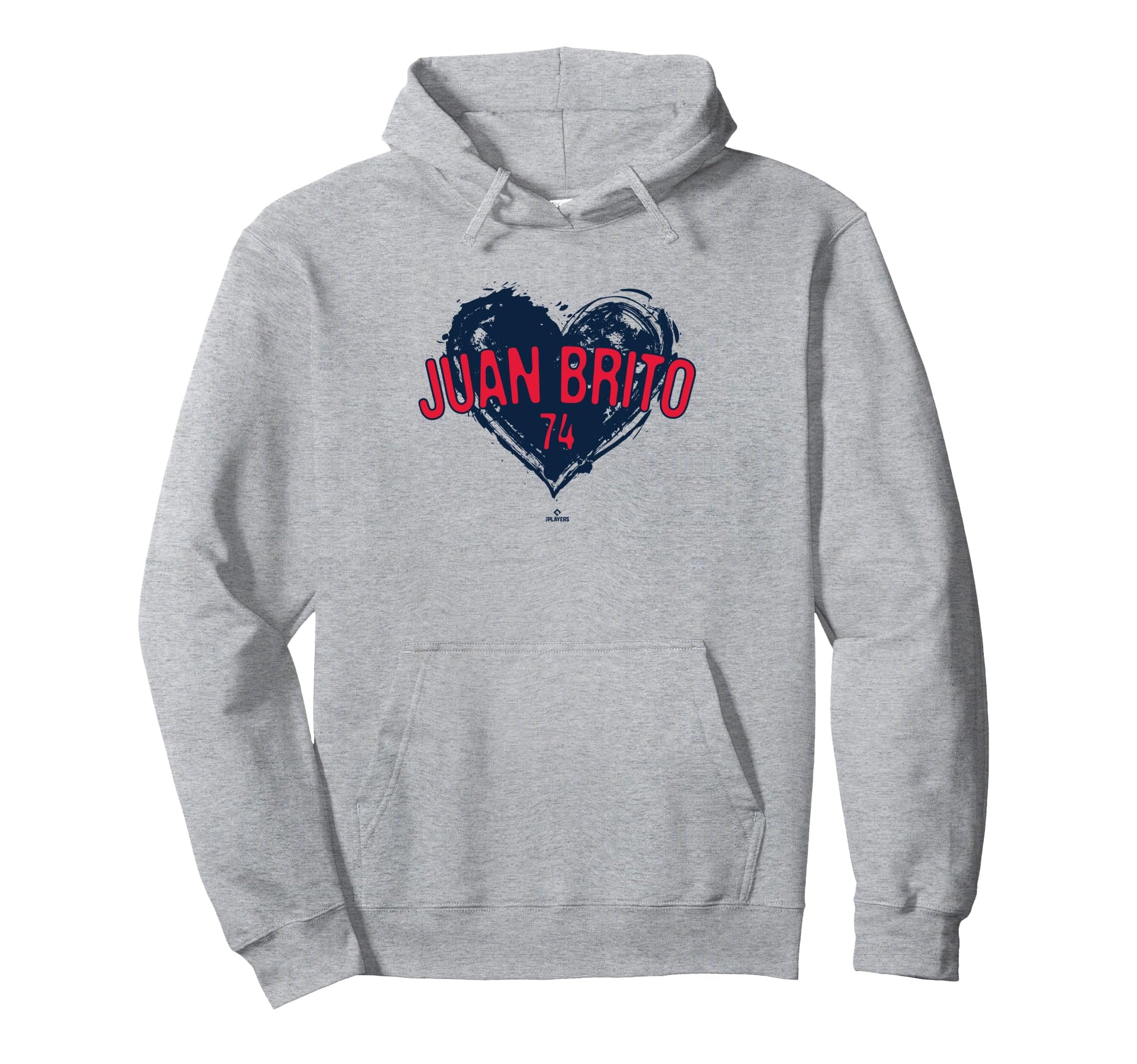 Distressed Heart Juan Brito Cleveland Hoodie - Graphic Print Men Women - T-Shirt, Sweatshirt, Hoodie