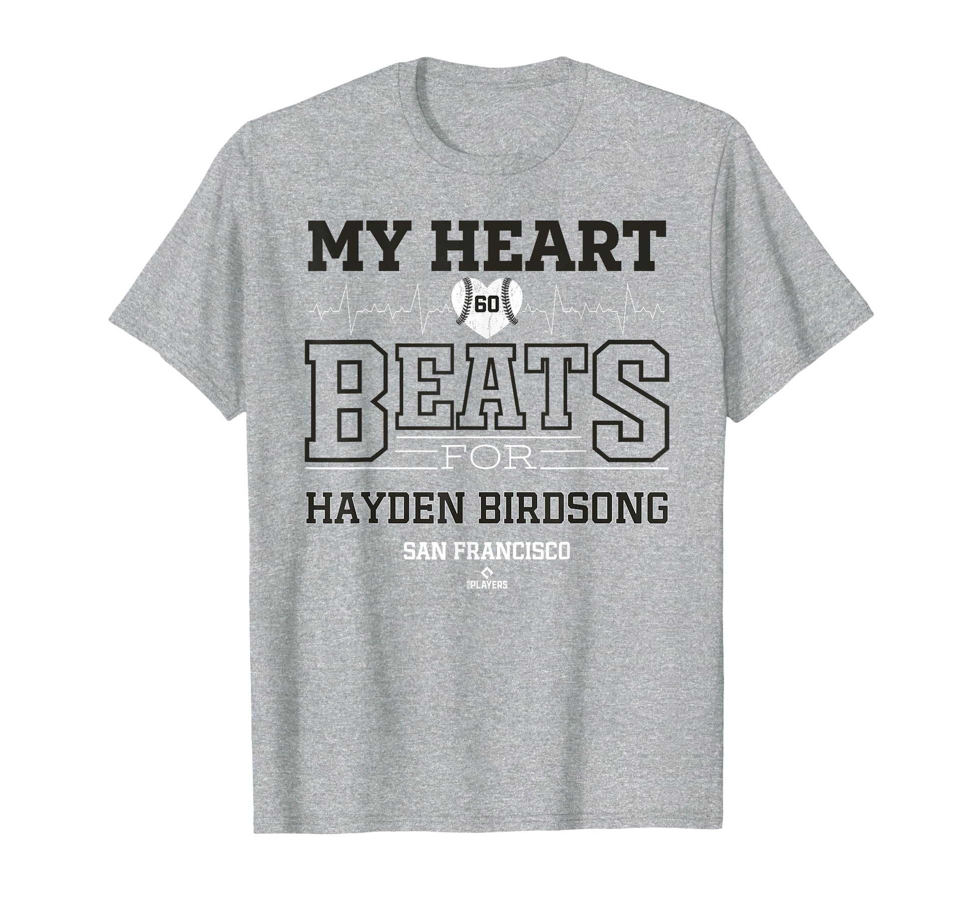 My Heart Beats Hayden Birdsong San T-Shirt - Custom Art Print for Adults - T-Shirt, Sweatshirt, Hoodie