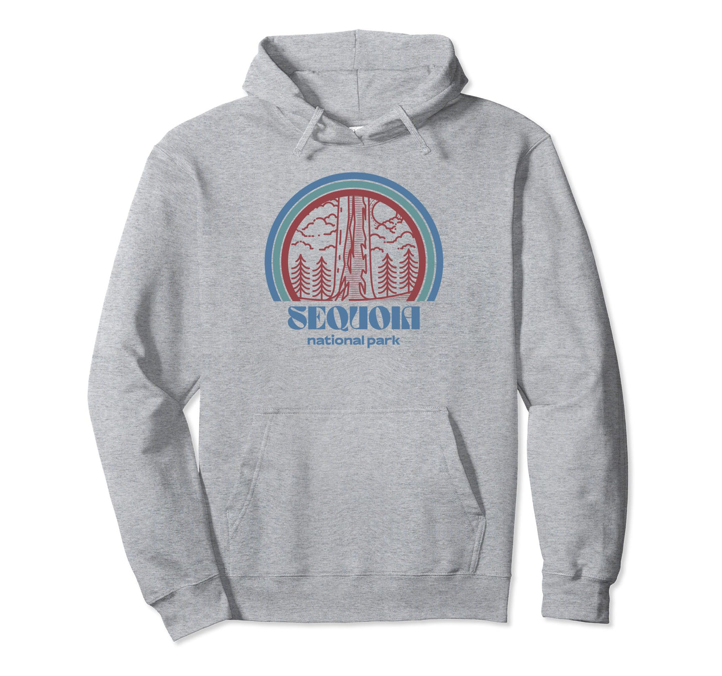 Sequoia National Park Outdoor Hiking Hoodie - Trendy Graphic Unisex - T-Shirt, Sweatshirt, Hoodie