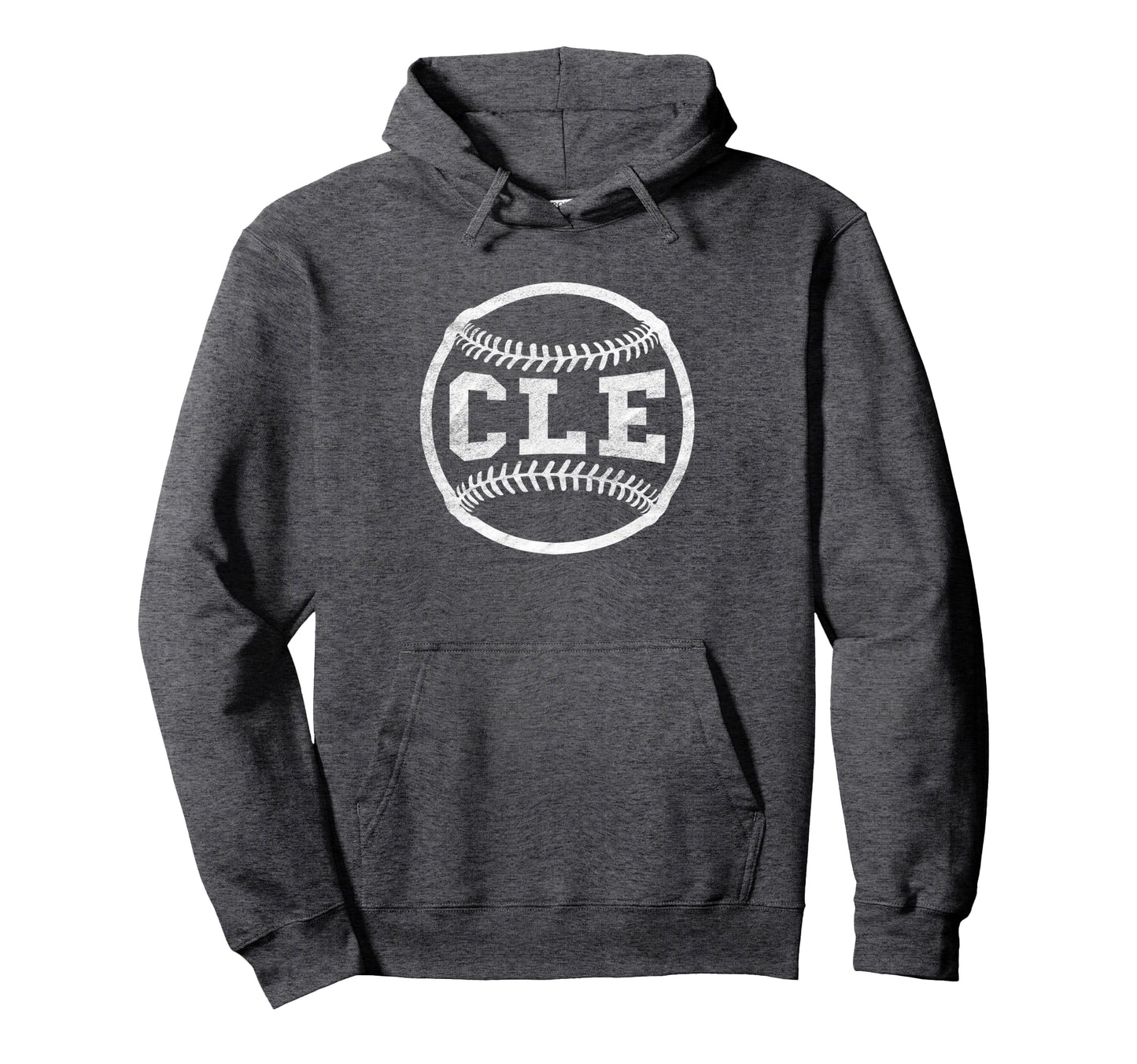 Cle Baseball Hoodie - Minimalist Print Unisex - T-Shirt, Sweatshirt, Hoodie