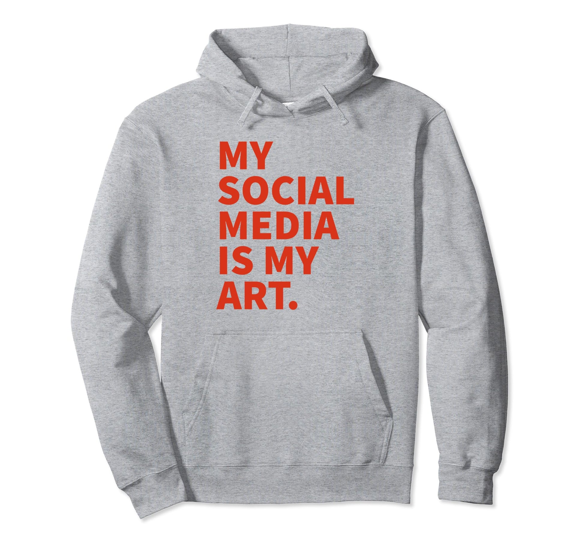 My Social Media Is My Art Y2K Aesthetic Hoodie - Graphic Print Men Women - T-Shirt, Sweatshirt, Hoodie