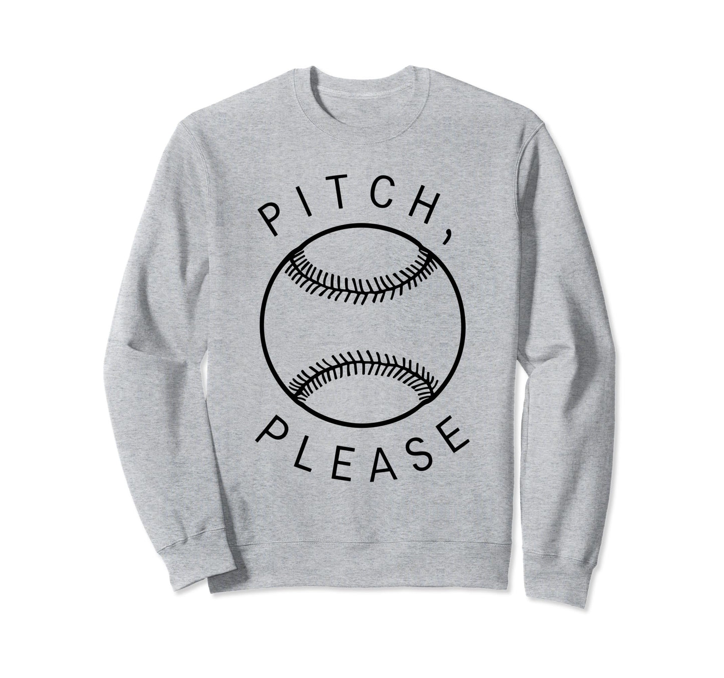 Pitching Baseball Player Pitch Sweatshirt - Casual Everyday Wear Unisex - T-Shirt, Sweatshirt, Hoodie