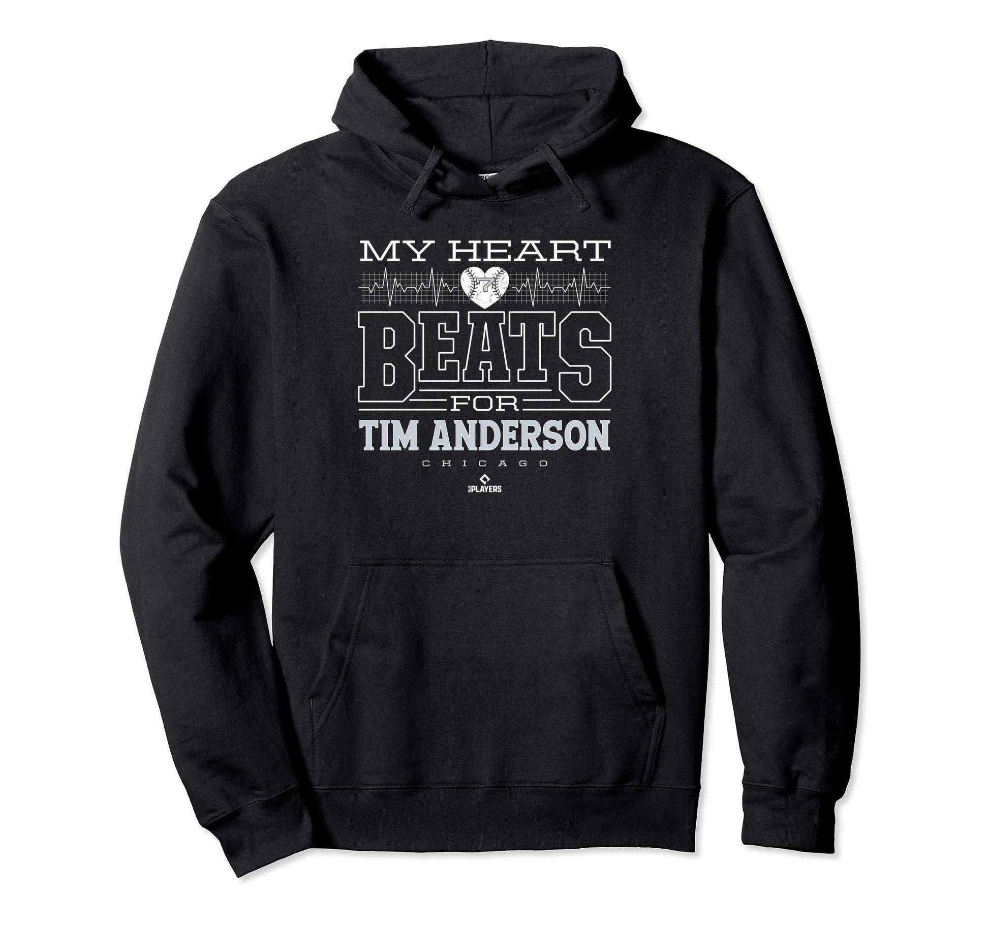 My Heart Beats Tim Anderson Hoodie - Trendy Graphic Men Women - T-Shirt, Sweatshirt, Hoodie