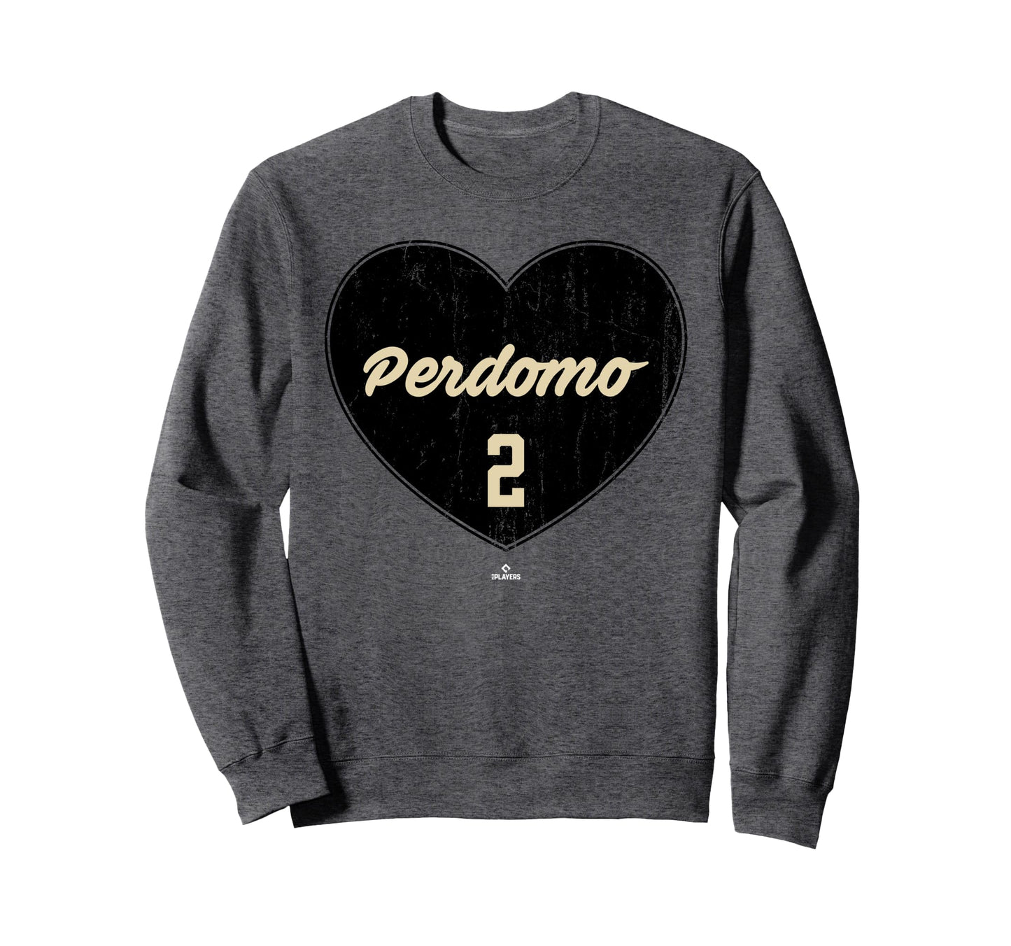 Distressed Heart Geraldo Perdomo Sweatshirt - Graphic Print for Adults - T-Shirt, Sweatshirt, Hoodie