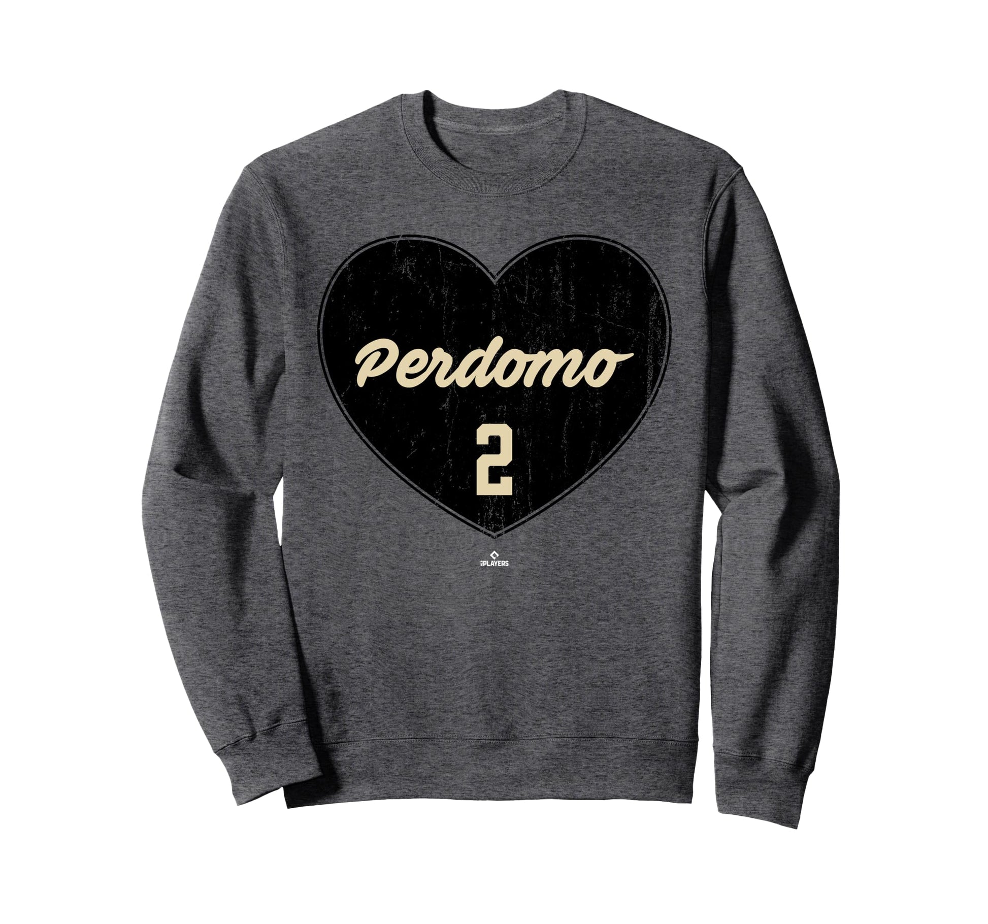 Distressed Heart Geraldo Perdomo Sweatshirt - Graphic Print for Adults - T-Shirt, Sweatshirt, Hoodie