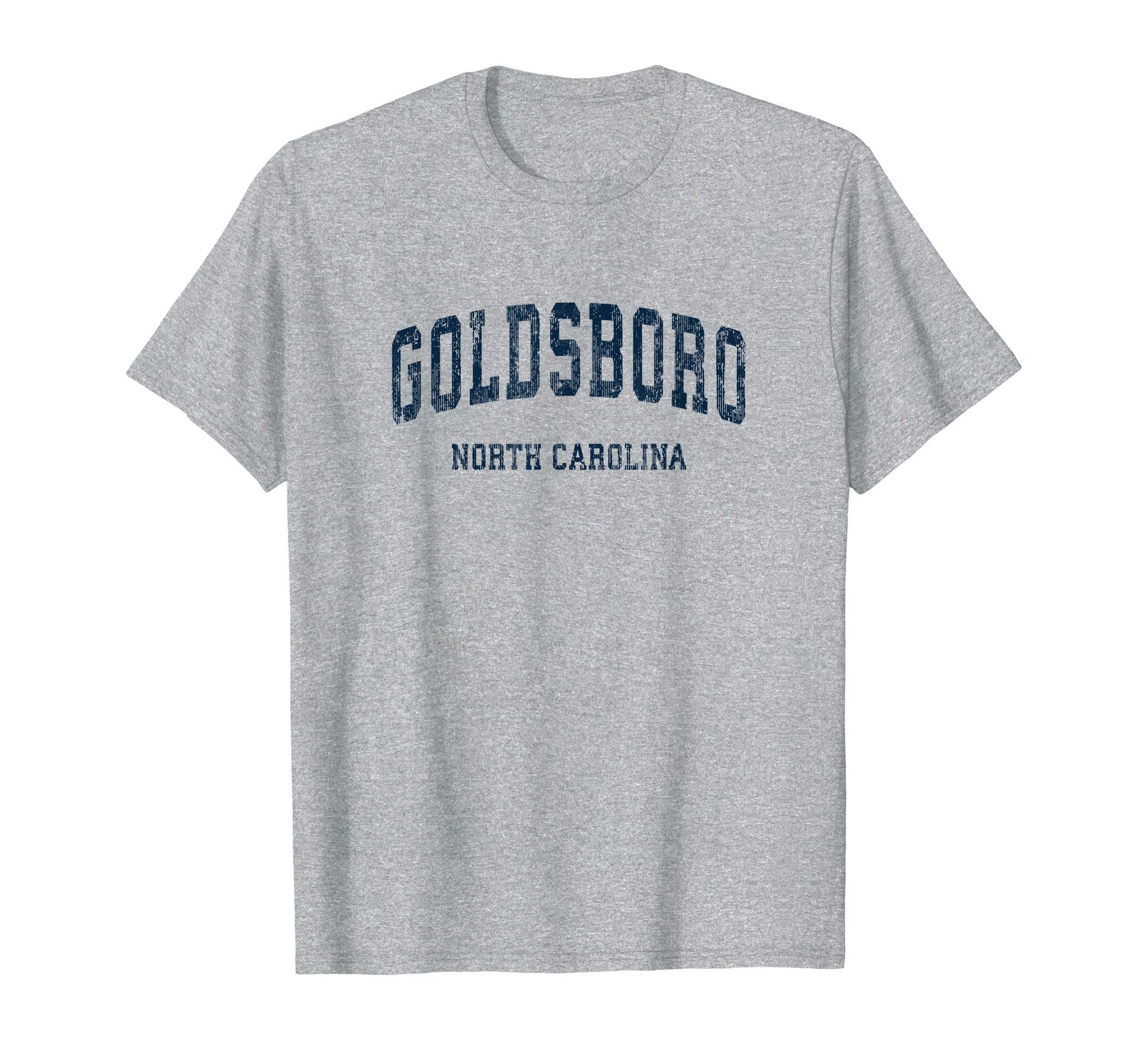 Goldsboro North Carolina Nc Varsity T-Shirt - Trendy Graphic for Adults - T-Shirt, Sweatshirt, Hoodie