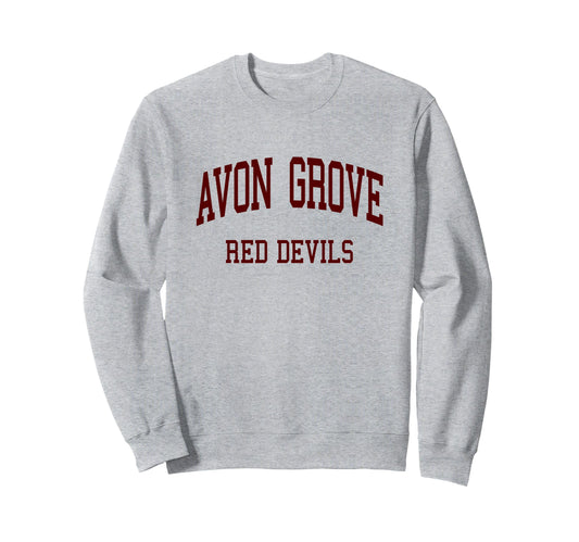 Avon Grove High School Hs West Grove Pa Sweatshirt - Trendy Graphic Unisex - T-Shirt, Sweatshirt, Hoodie