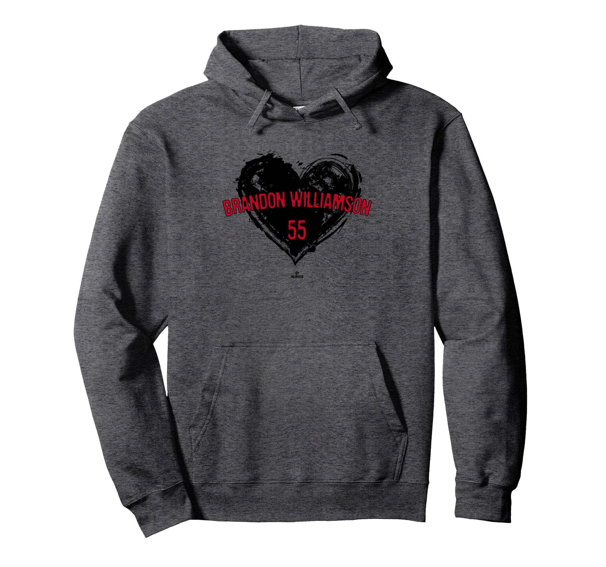 Distressed Heart Brandon Williamson Hoodie - Streetwear Style Unisex - T-Shirt, Sweatshirt, Hoodie