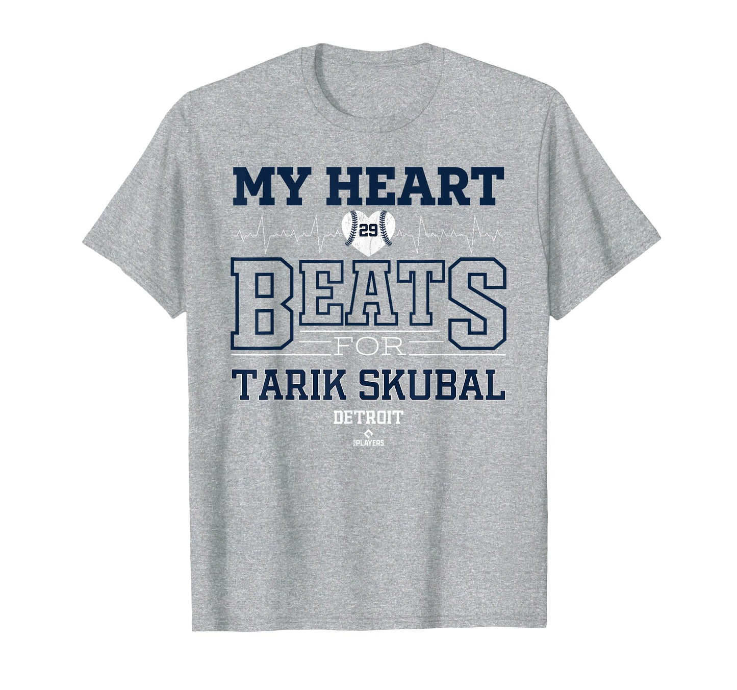 My Heart Beats Tarik Skubal Detroit T-Shirt - Aesthetic Graphic Unisex - T-Shirt, Sweatshirt, Hoodie