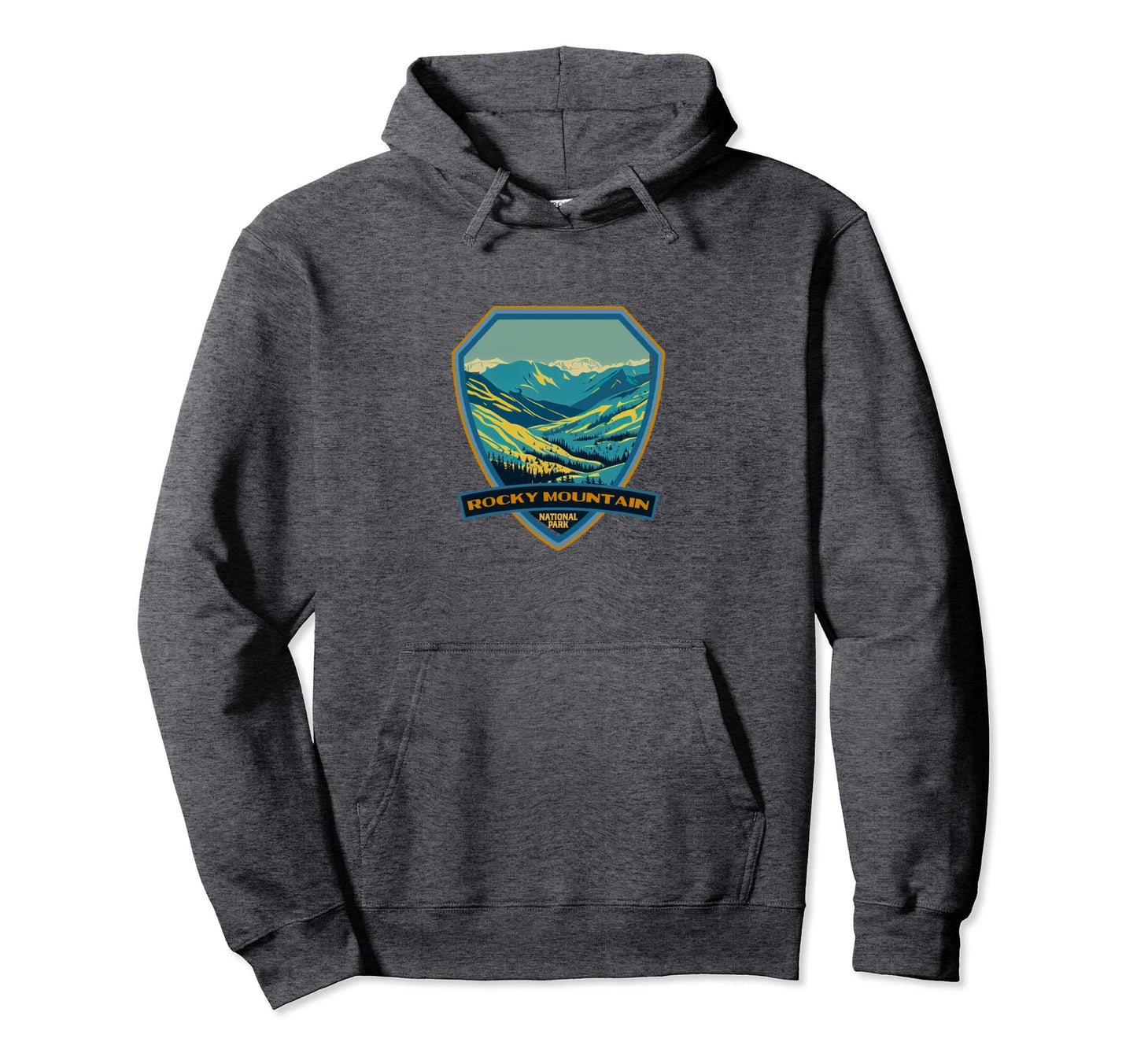 Rocky Mountain National Park Wpa Hoodie - Casual Everyday Wear for Adults - T-Shirt, Sweatshirt, Hoodie