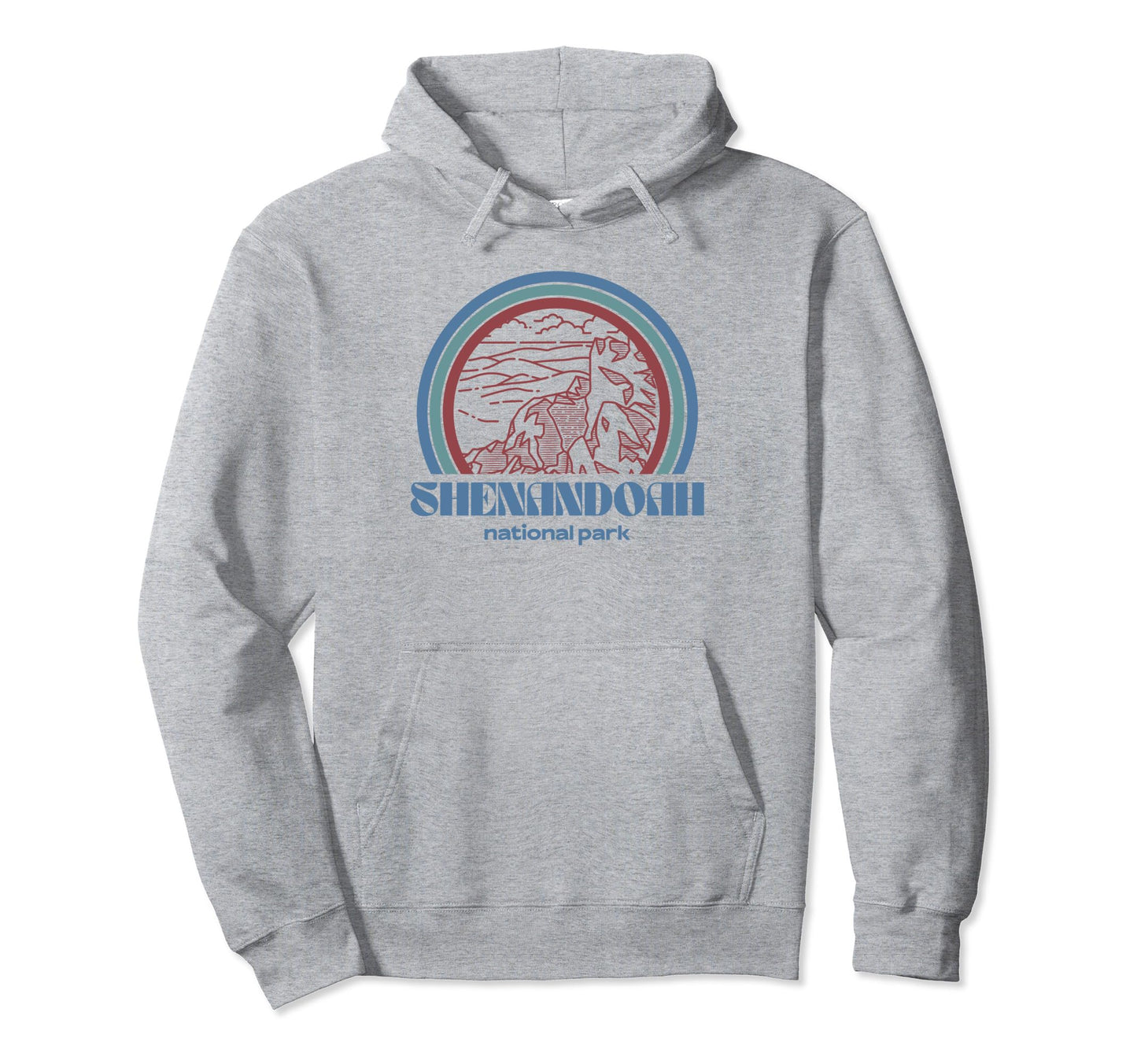 Shenandoah National Park Outdoor Hiking Hoodie - Streetwear Style Men Women - T-Shirt, Sweatshirt, Hoodie