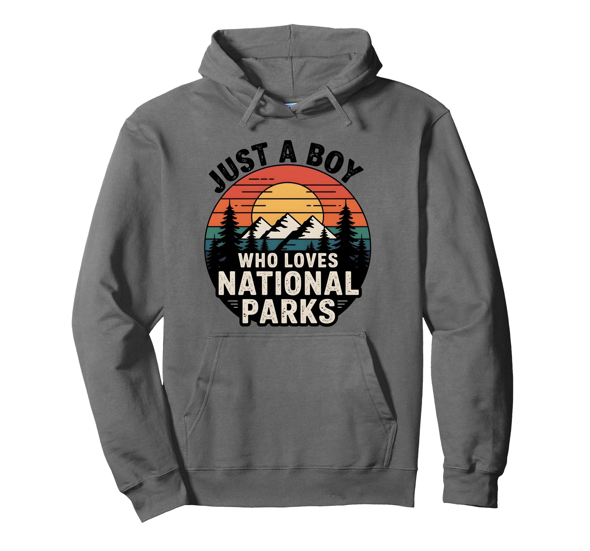 Just Who Loves National Parks Nature Hoodie - Streetwear Style for Adults - T-Shirt, Sweatshirt, Hoodie